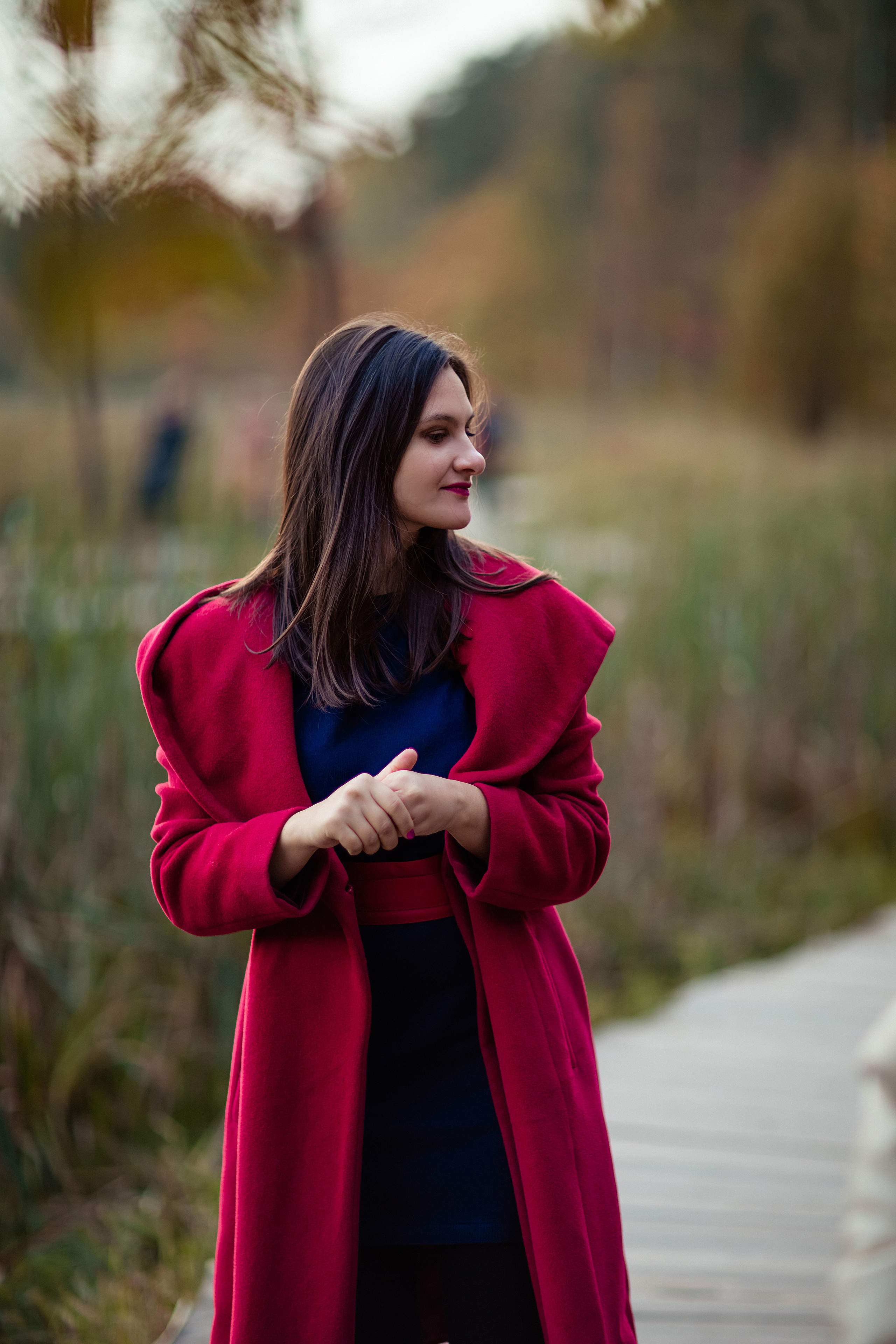 Осенняя фотопрогулка для Ани и Вики. Фотограф в Москве. Контент для блога. В портфолио и просто на память