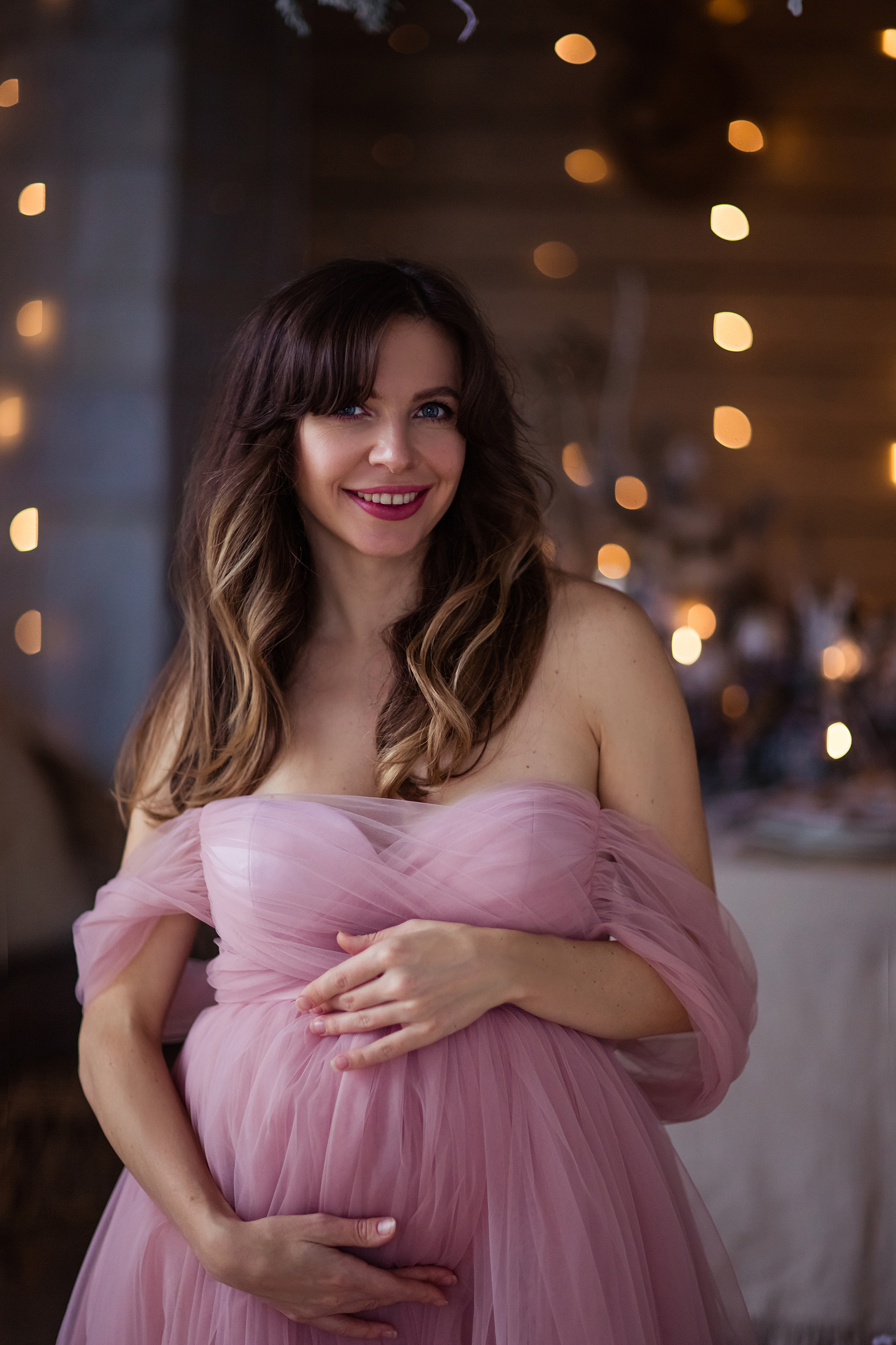 Новогодняя съёмка Натальи и Доминики. Фотограф в Москве. Контент для блога. В портфолио и просто на память