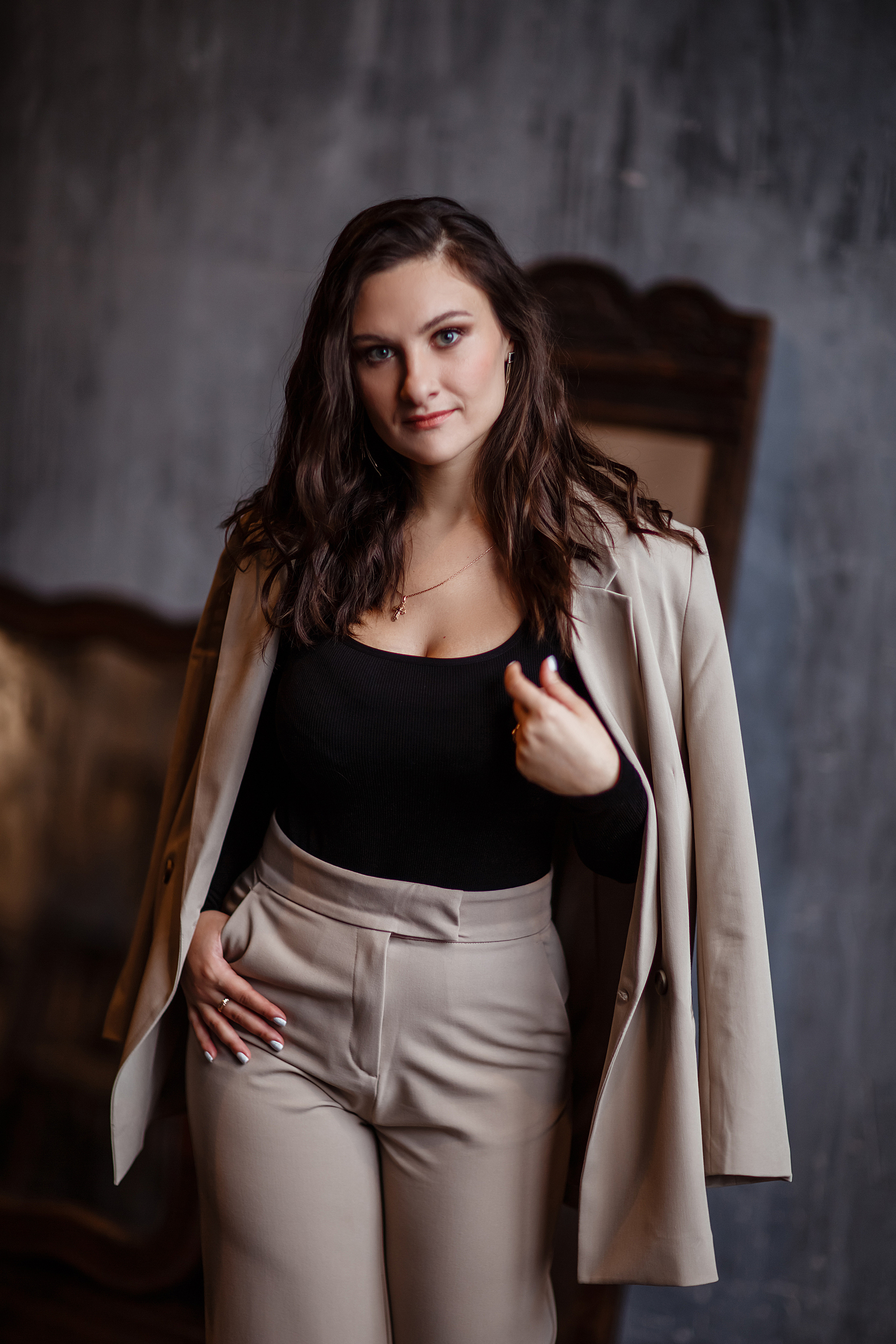Студийная фотосессия для Виктории. Фотограф в Москве. Контент для блога. В портфолио и просто на память
