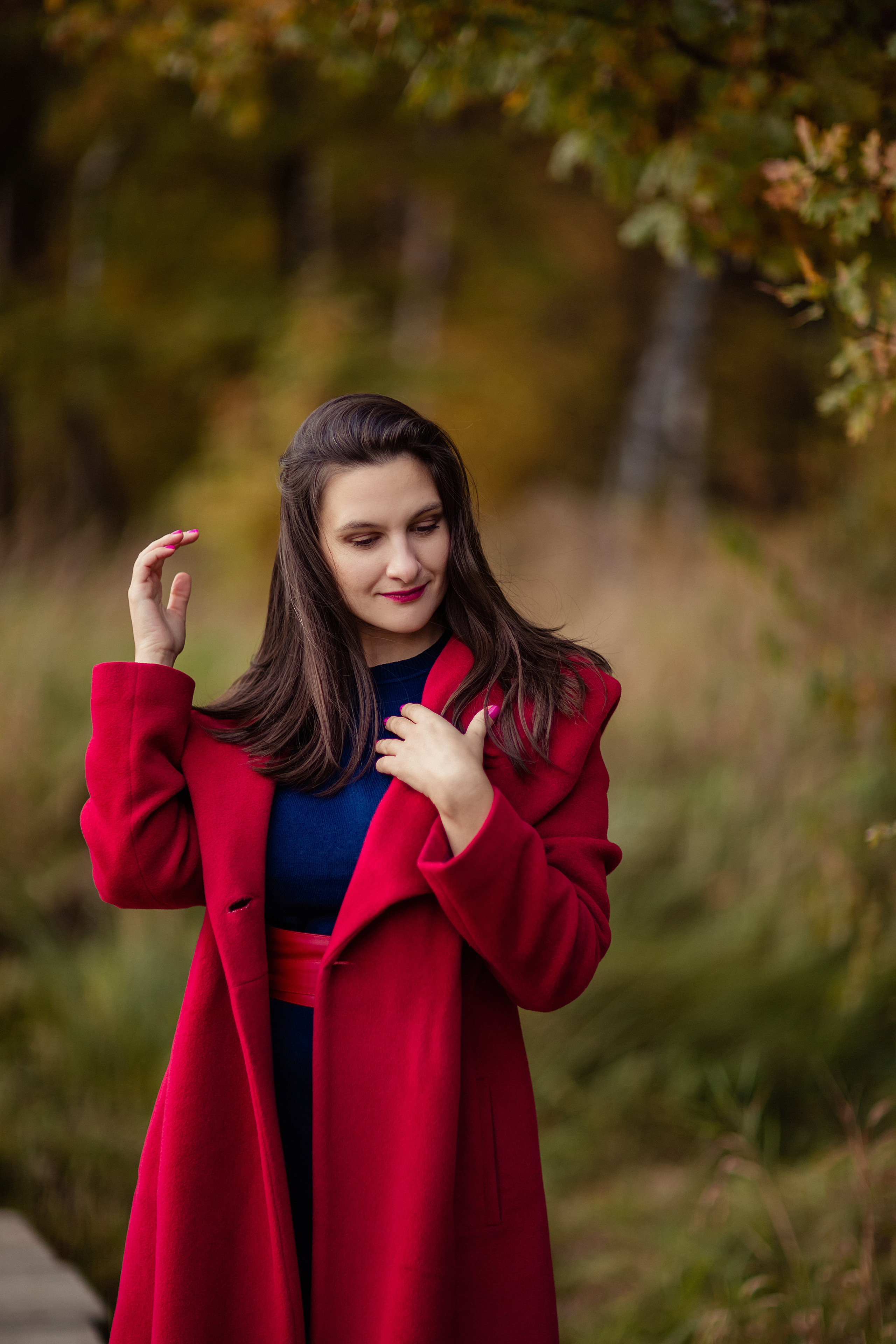 Осенняя фотопрогулка для Ани и Вики. Фотограф в Москве. Контент для блога. В портфолио и просто на память
