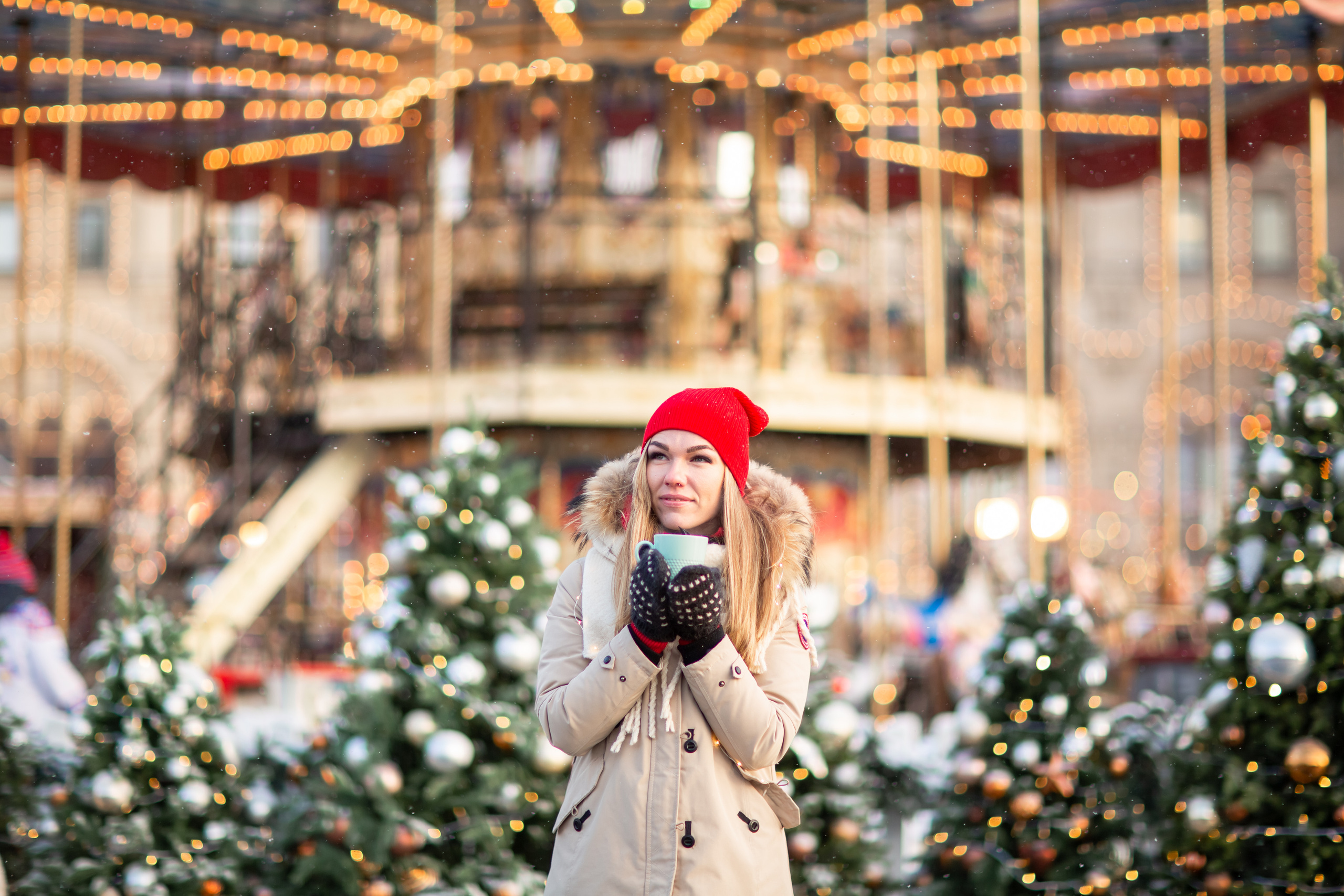 Фотопрогулка по новогодней Москве. Фотограф в Москве. Контент для блога. В портфолио и просто на память