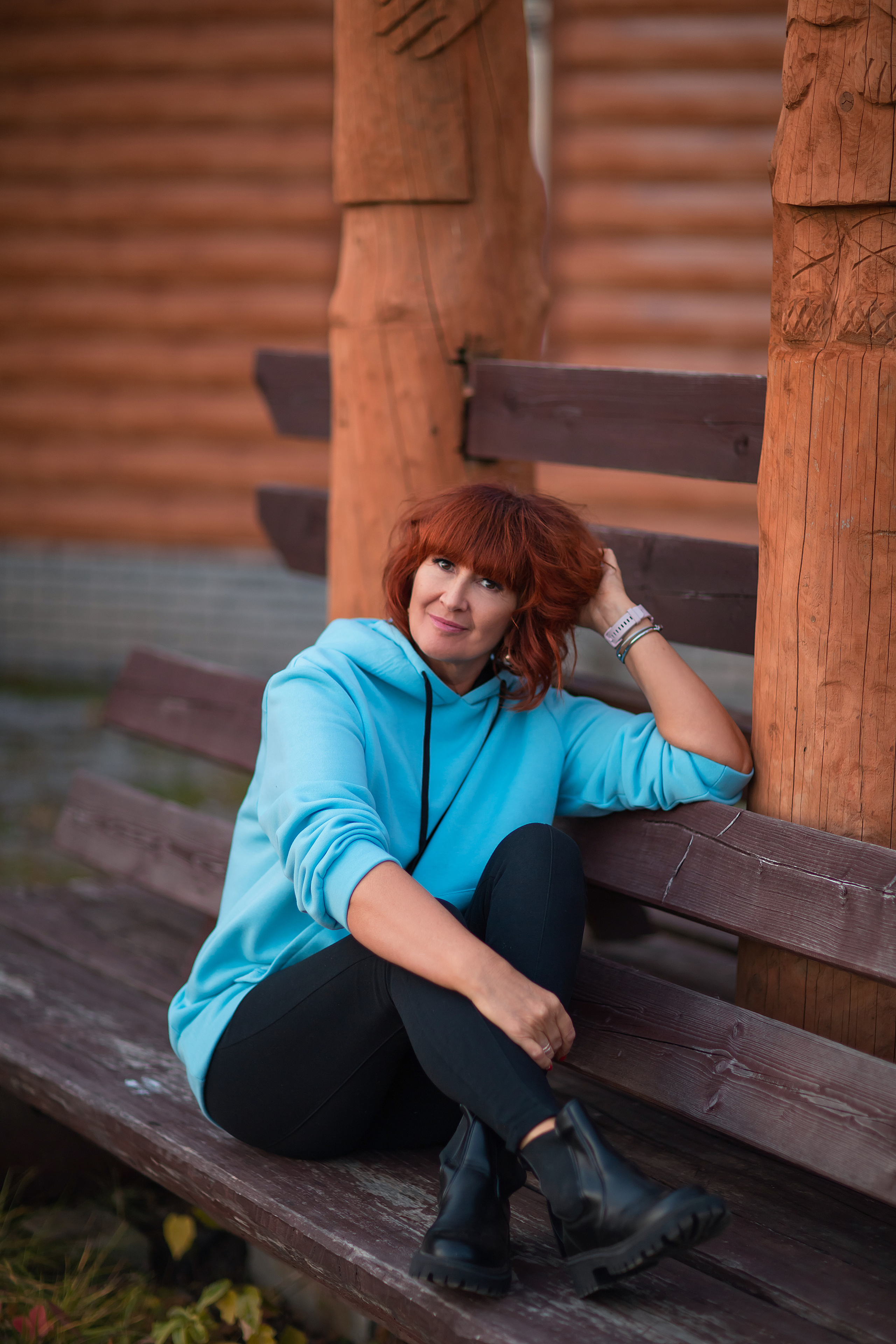 Фотосессия для мамы, фотопрогулка на природе. Фотограф в Москве. Контент для блога. В портфолио и просто на память