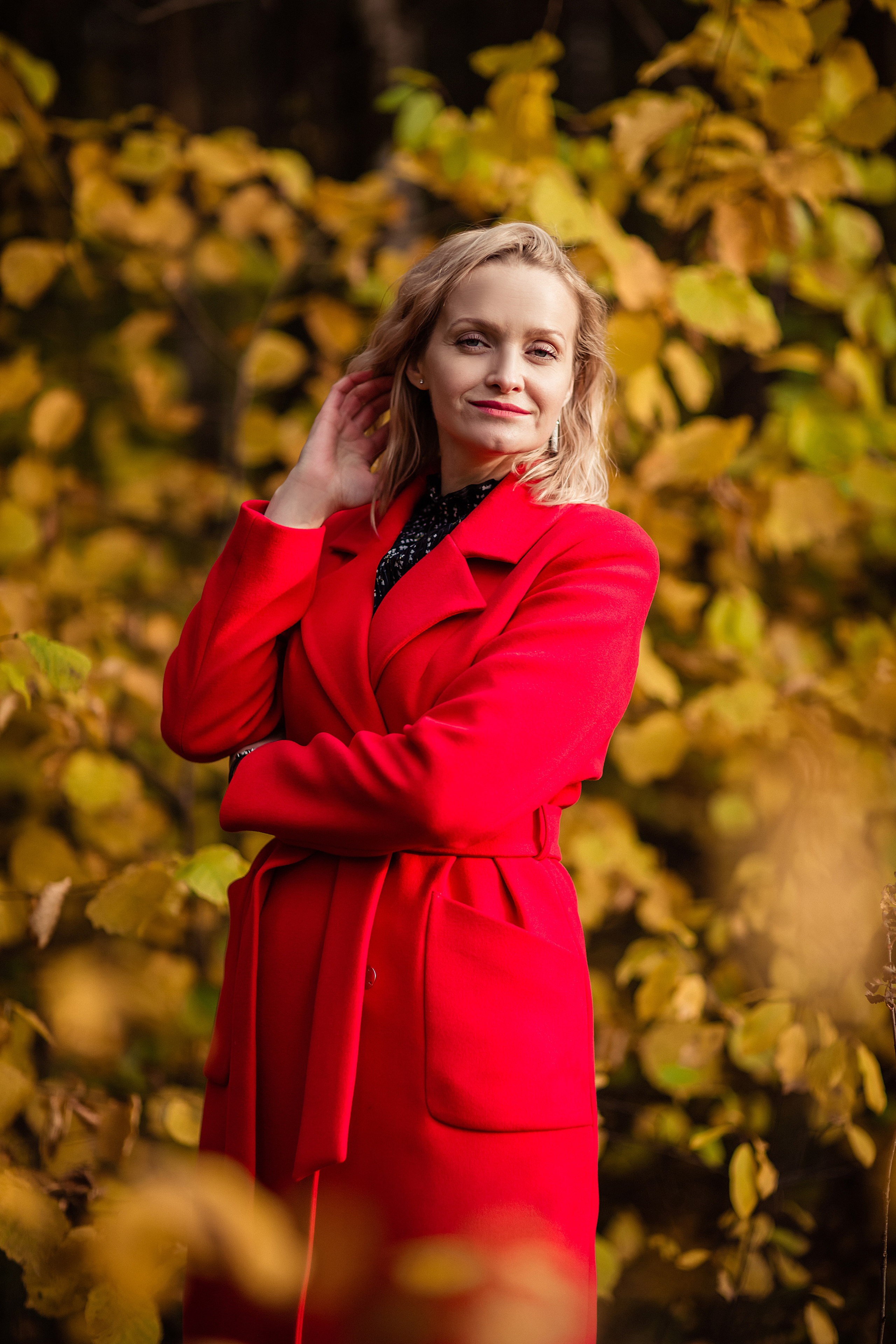 Осенняя фотопрогулка для Ани и Вики. Фотограф в Москве. Контент для блога. В портфолио и просто на память