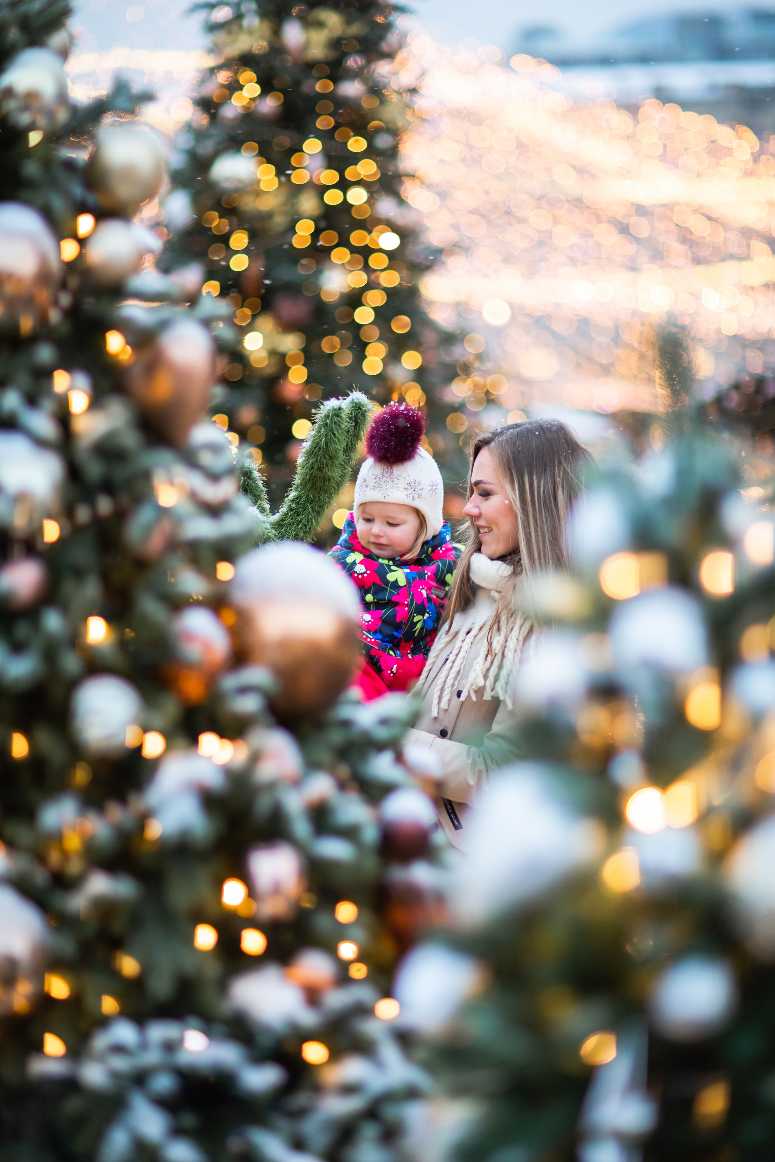 Фотопрогулка по новогодней Москве. Фотограф в Москве. Контент для блога. В портфолио и просто на память
