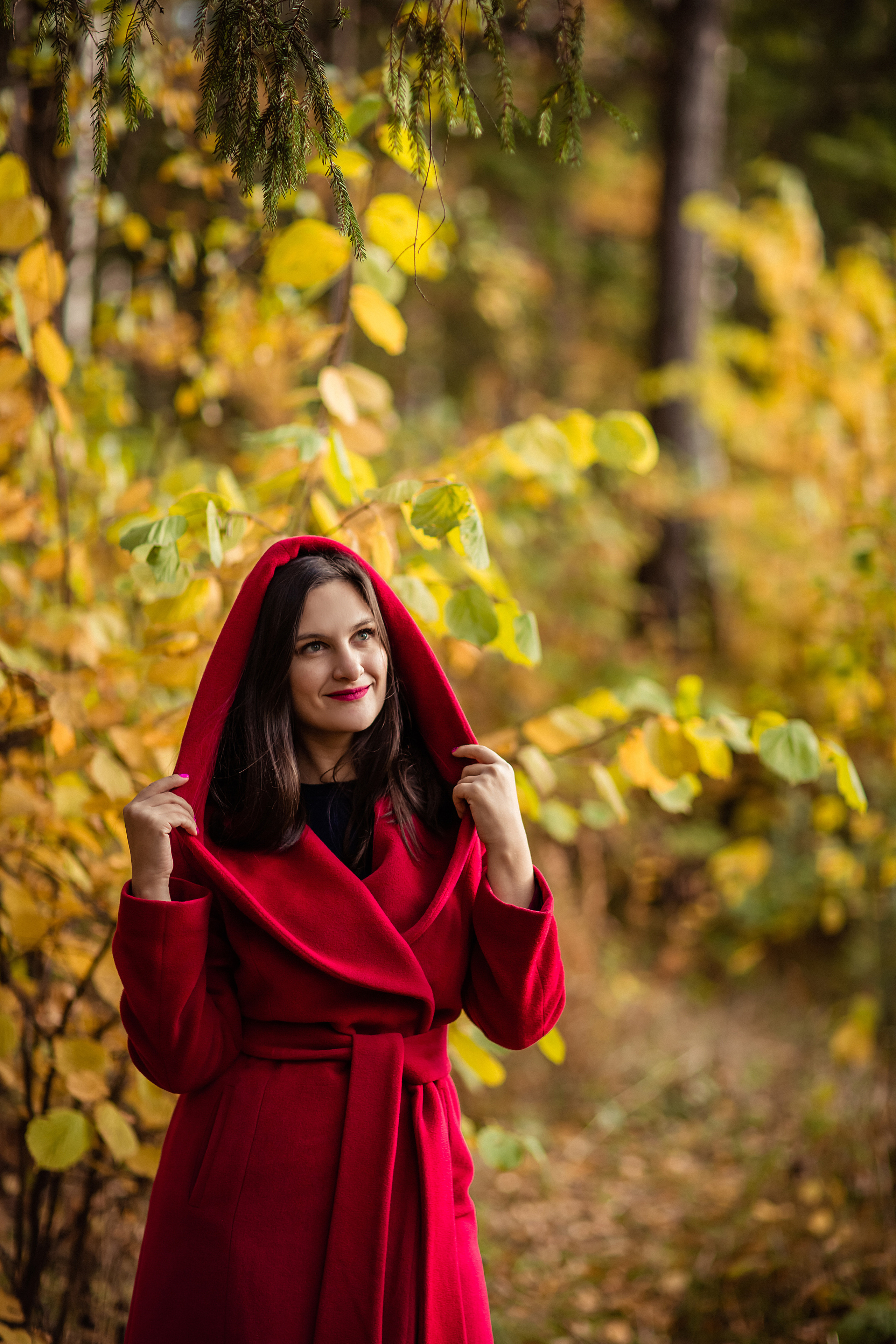 Осенняя фотопрогулка для Ани и Вики. Фотограф в Москве. Контент для блога. В портфолио и просто на память