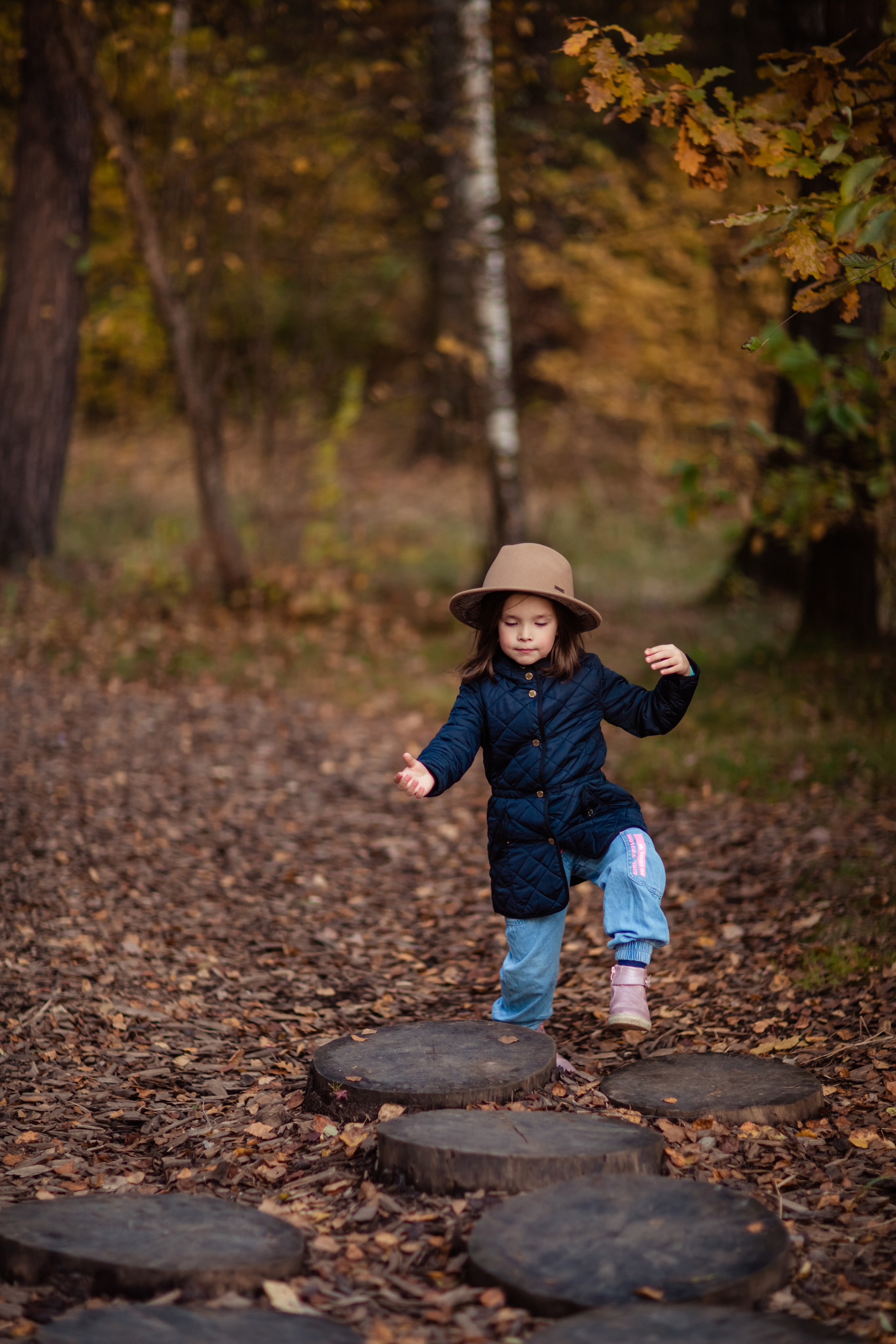Осенняя фотопрогулка для Ани и Вики. Фотограф в Москве. Контент для блога. В портфолио и просто на память