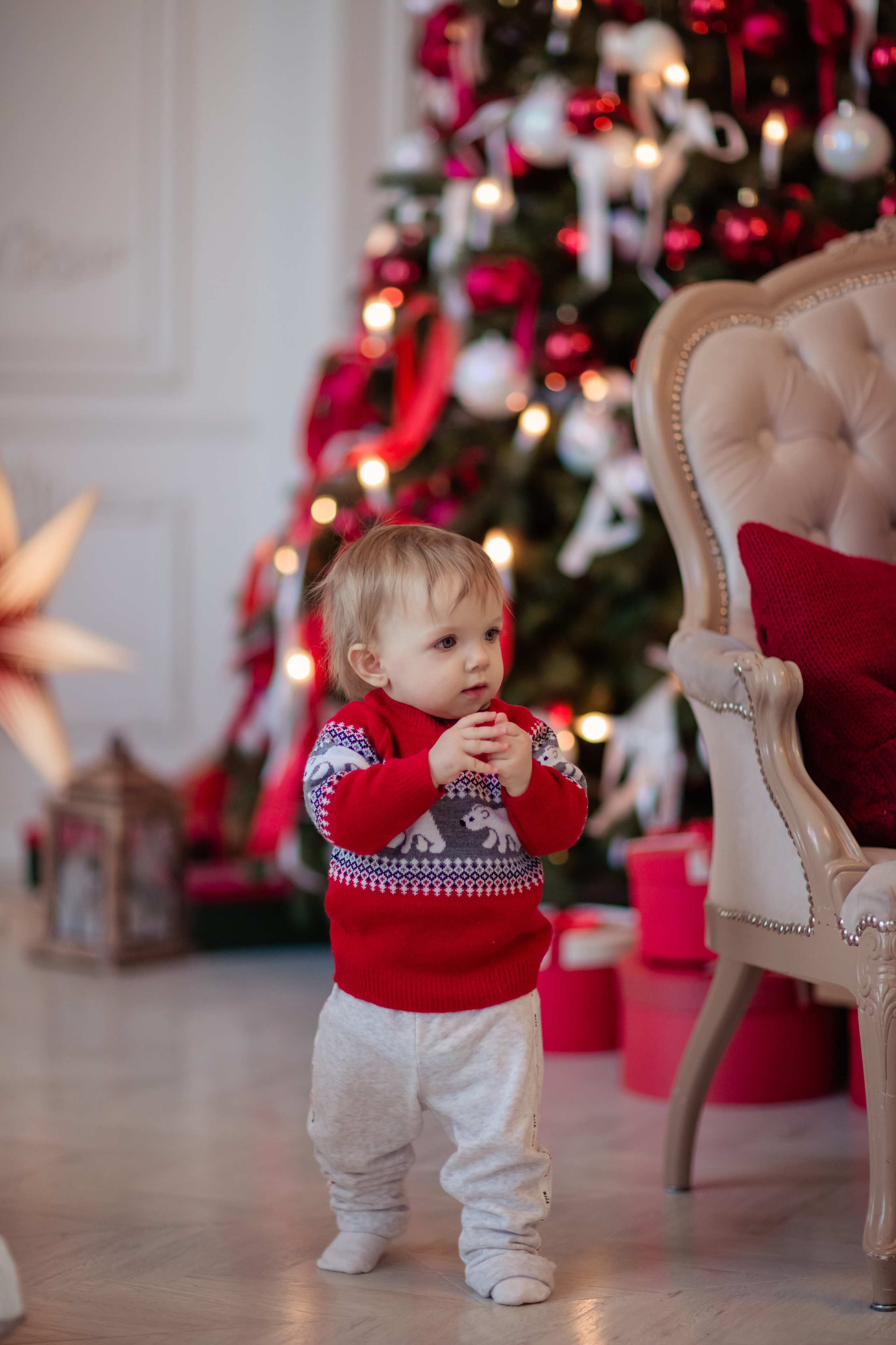 Новогодняя фотосессия для семьи Алины. Фотограф в Москве. Контент для блога. В портфолио и просто на память