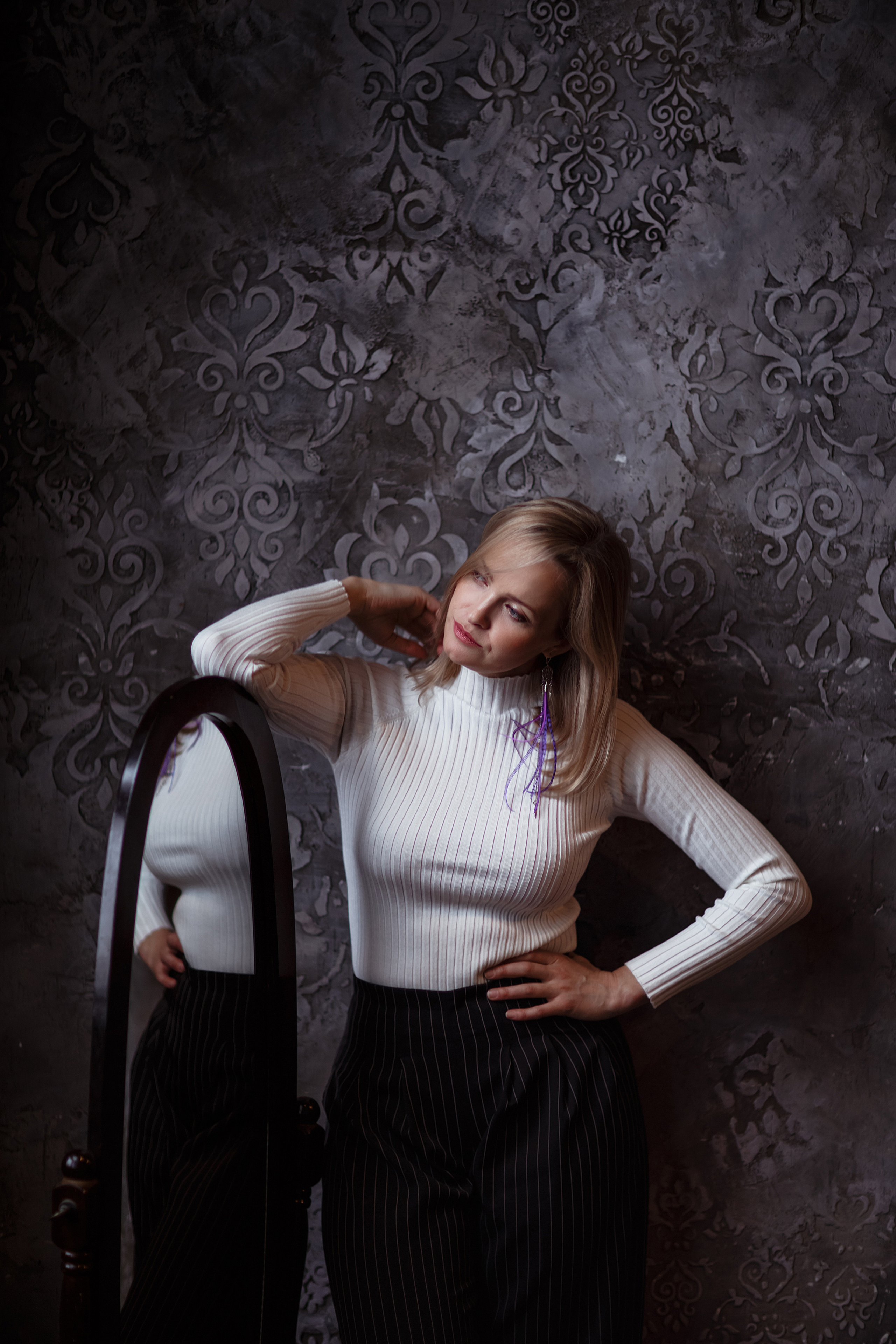 Студийная фотосессия для Анны в Москве. Фотограф в Москве. Контент для блога. В портфолио и просто на память