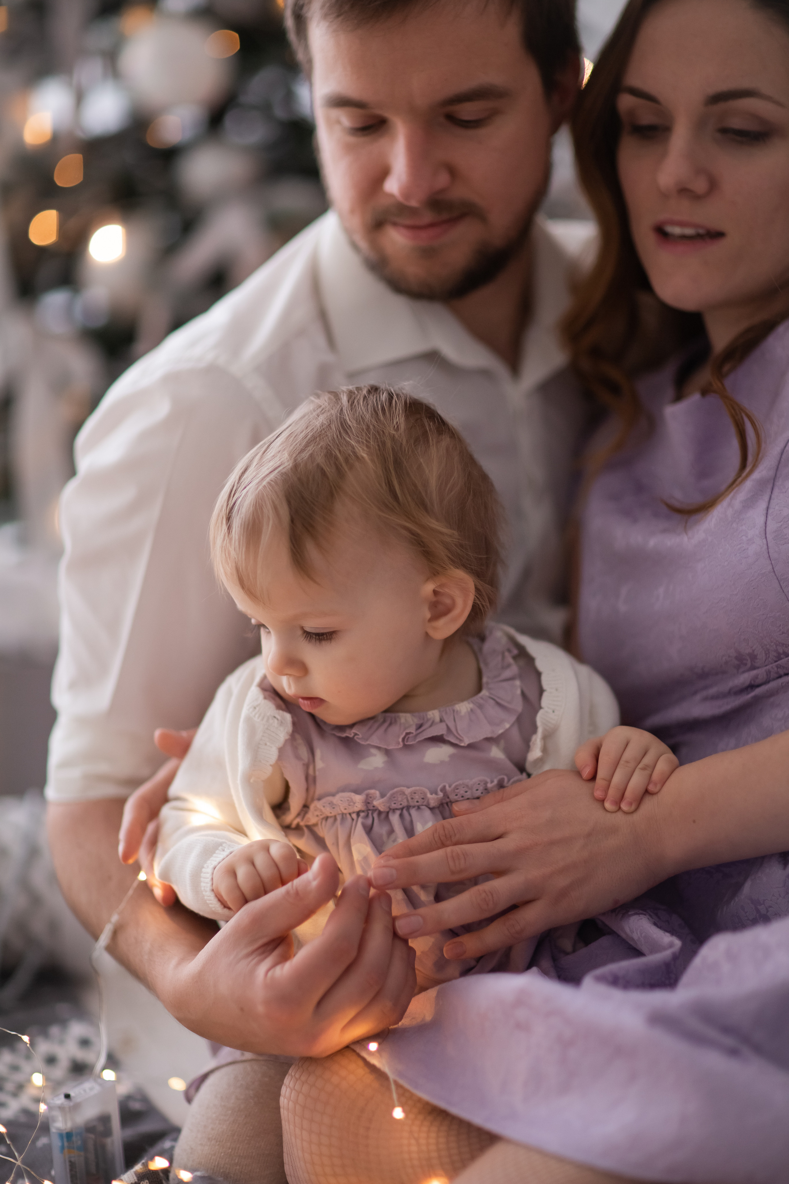 Новогодняя фотосессия для семьи Алины. Фотограф в Москве. Контент для блога. В портфолио и просто на память