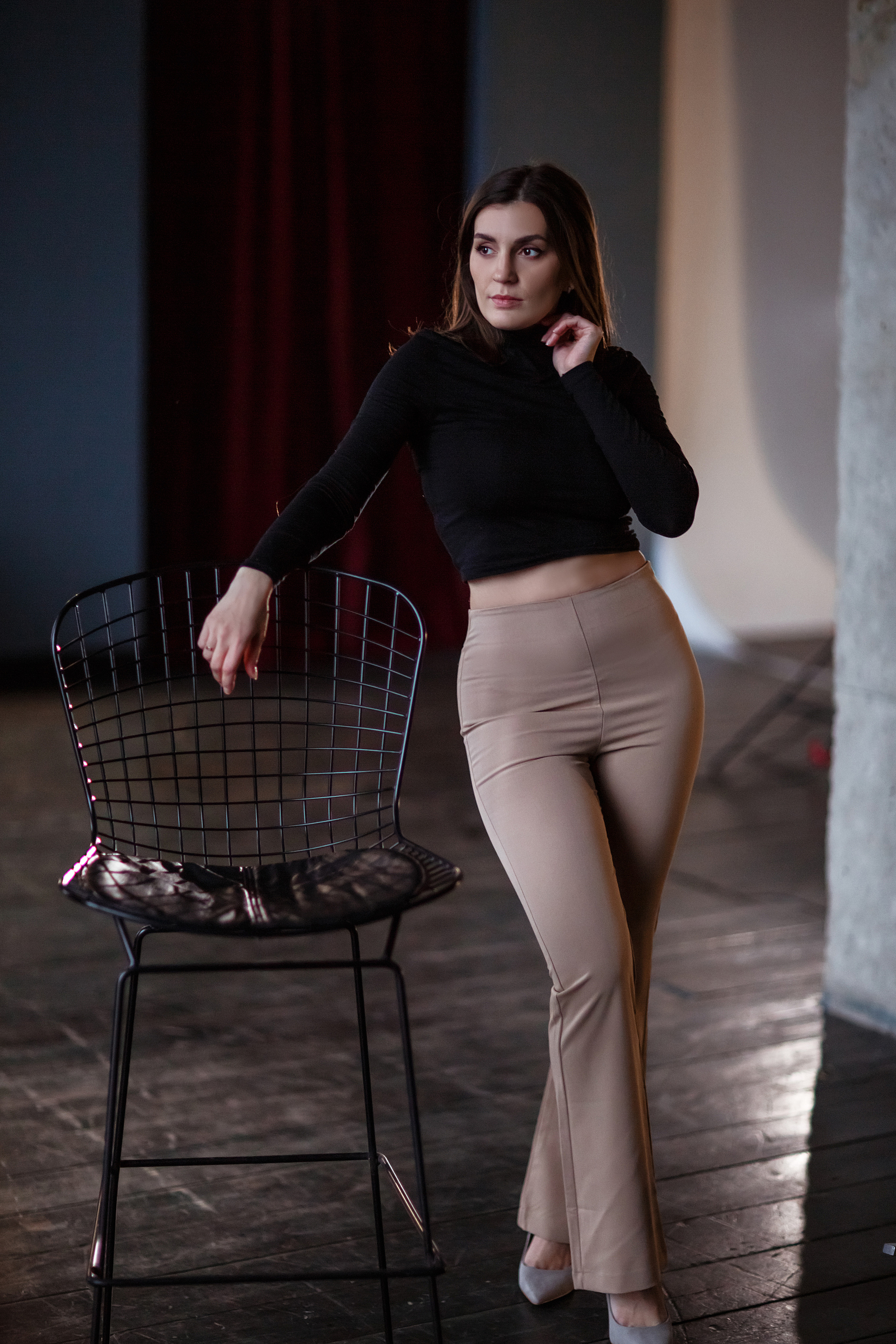 Студийная фотосессия для Людмилы. Фотограф в Москве. Контент для блога. В портфолио и просто на память