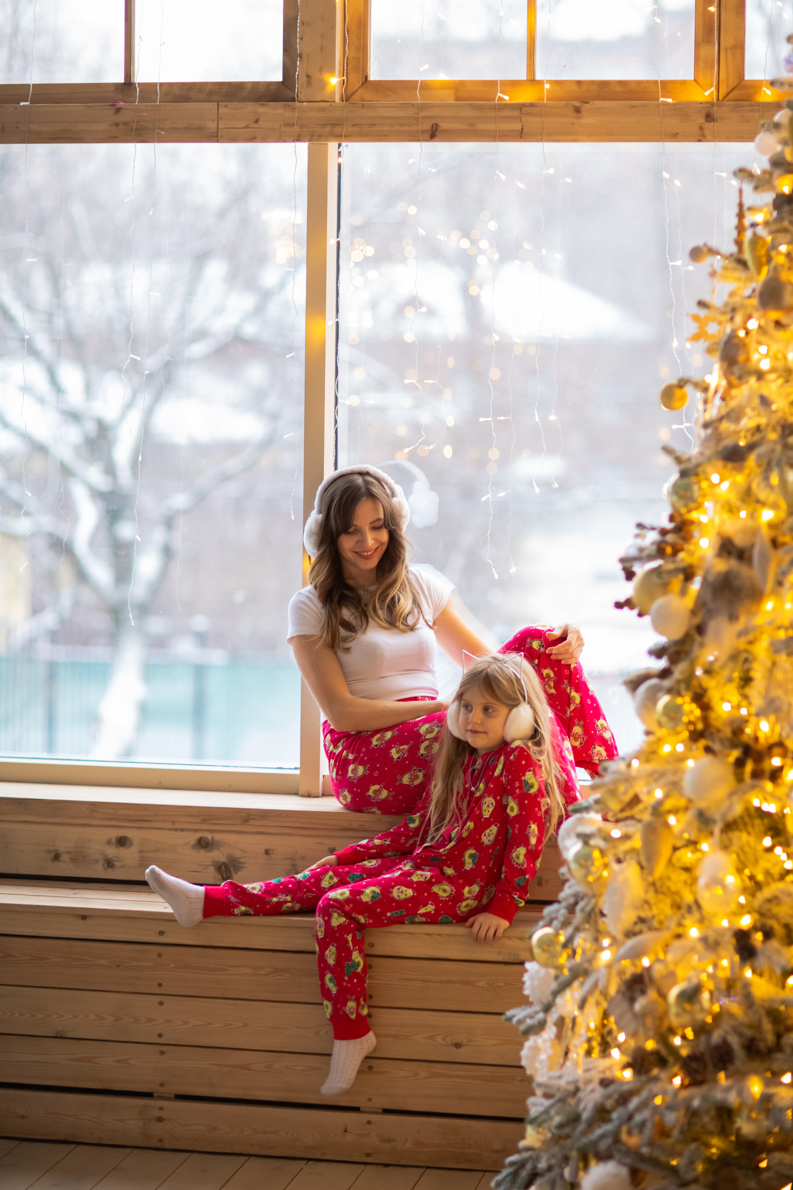 Новоголняя фтосессия семьи Натальи. Фотограф в Москве. Контент для блога. В портфолио и просто на память