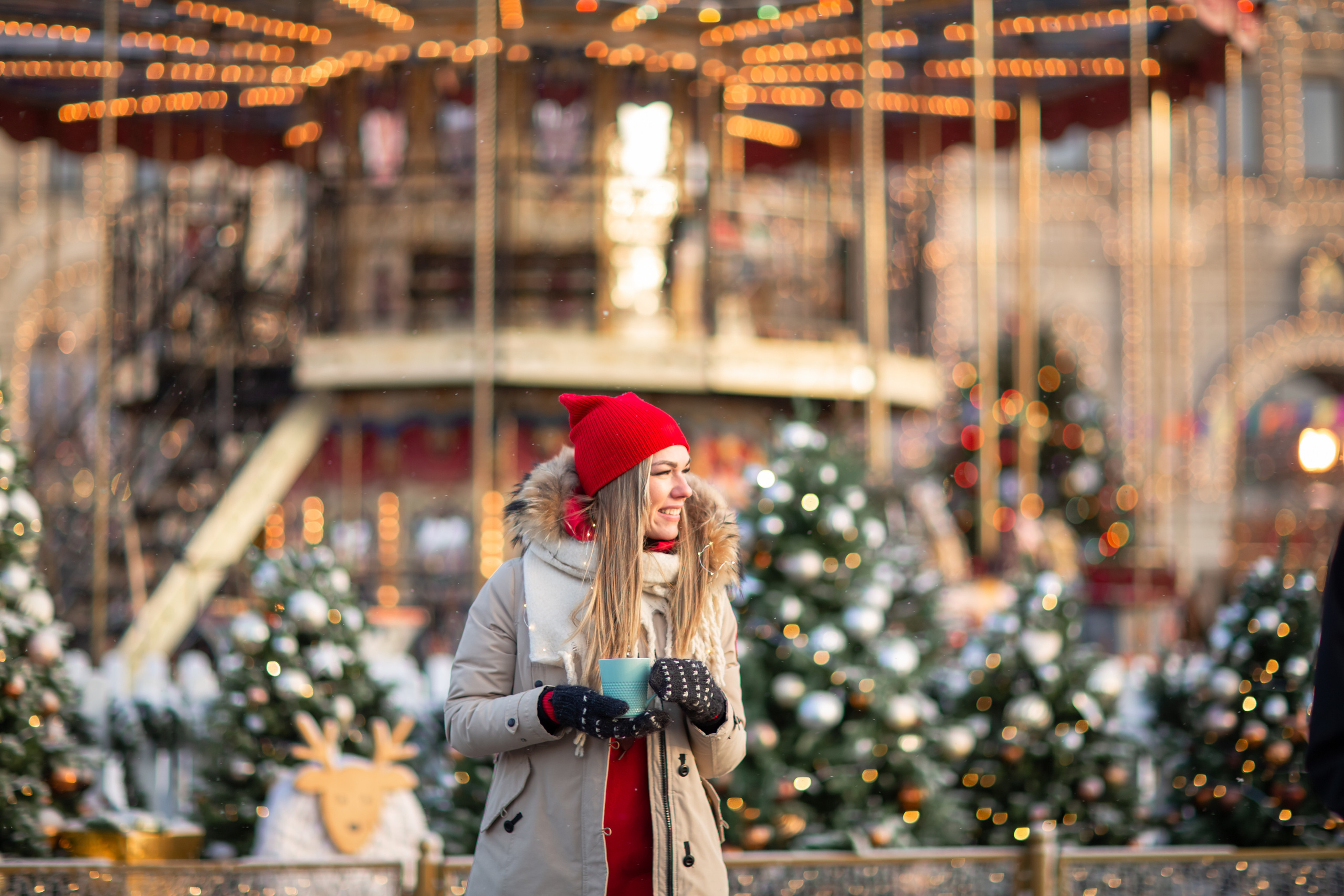 Фотопрогулка по новогодней Москве. Фотограф в Москве. Контент для блога. В портфолио и просто на память