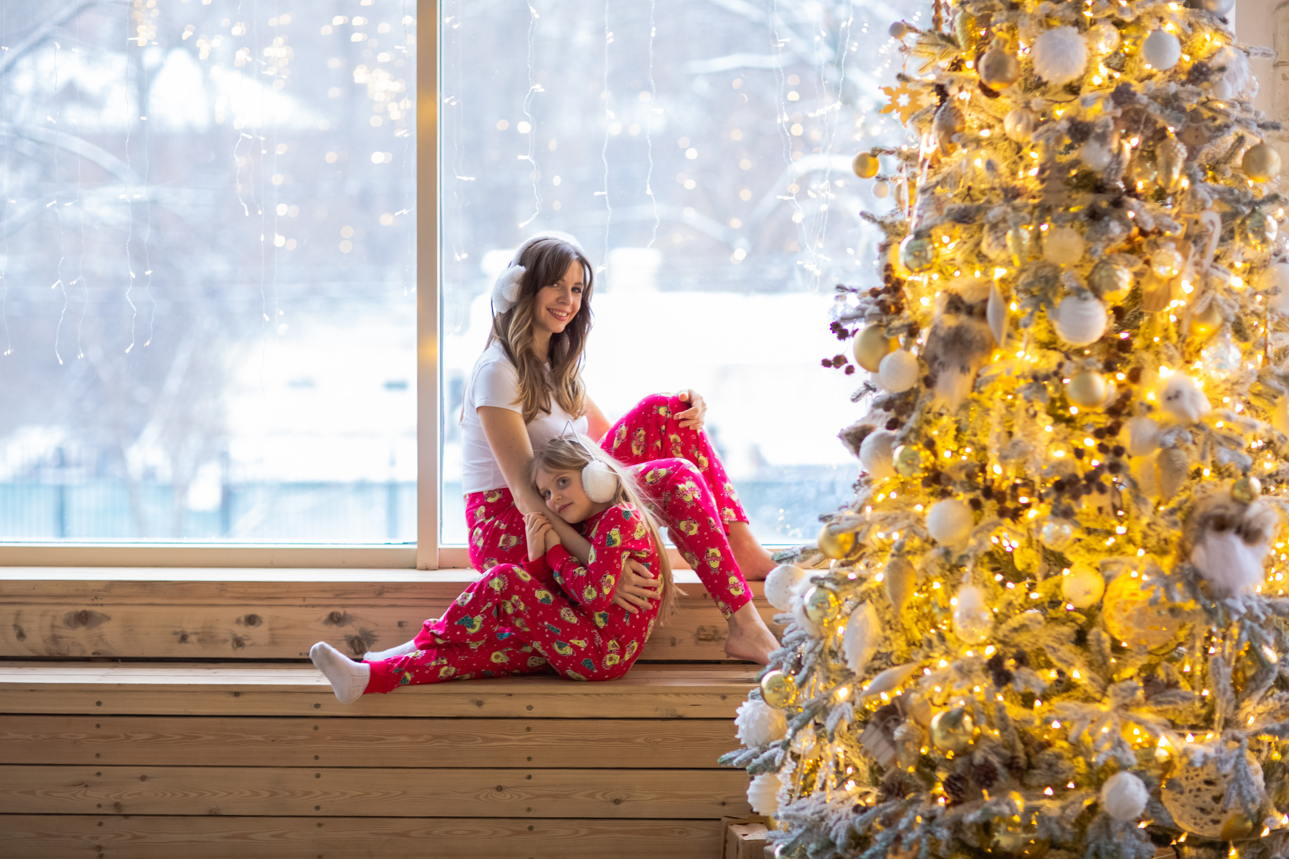 Новоголняя фтосессия семьи Натальи. Фотограф в Москве. Контент для блога. В портфолио и просто на память
