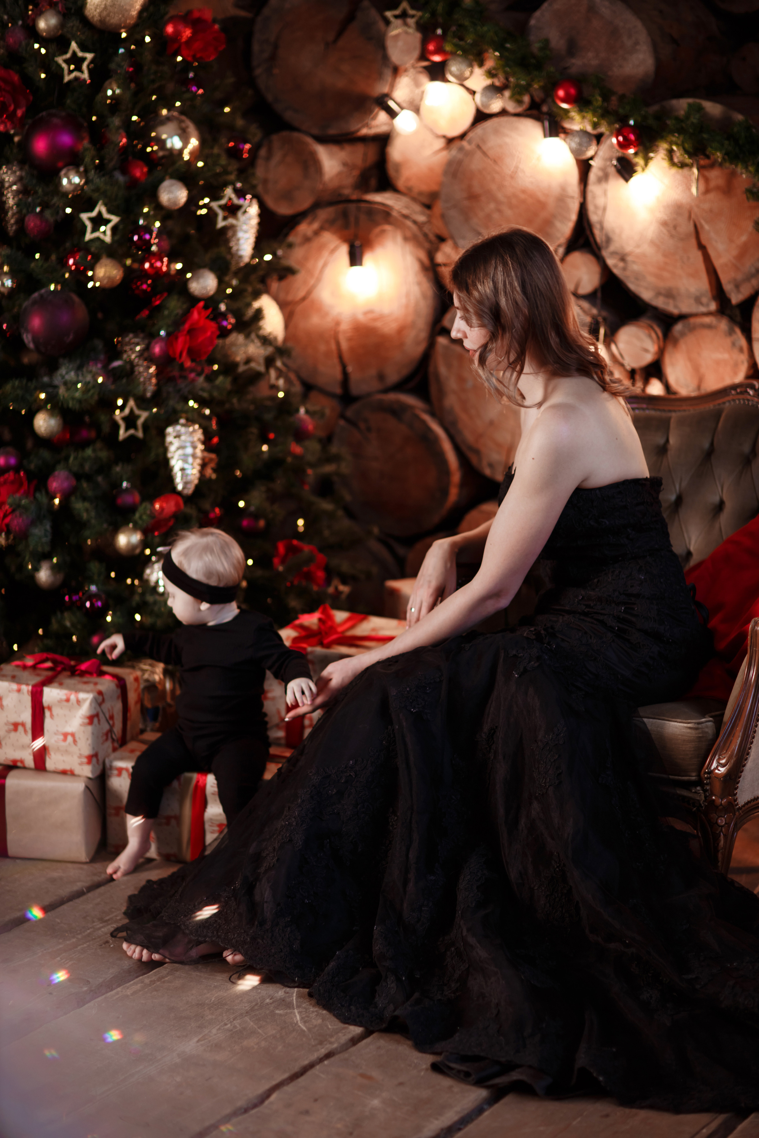 Новогодняя фотосессия в Москве для Валентины. Фотограф в Москве. Контент для блога. В портфолио и просто на память