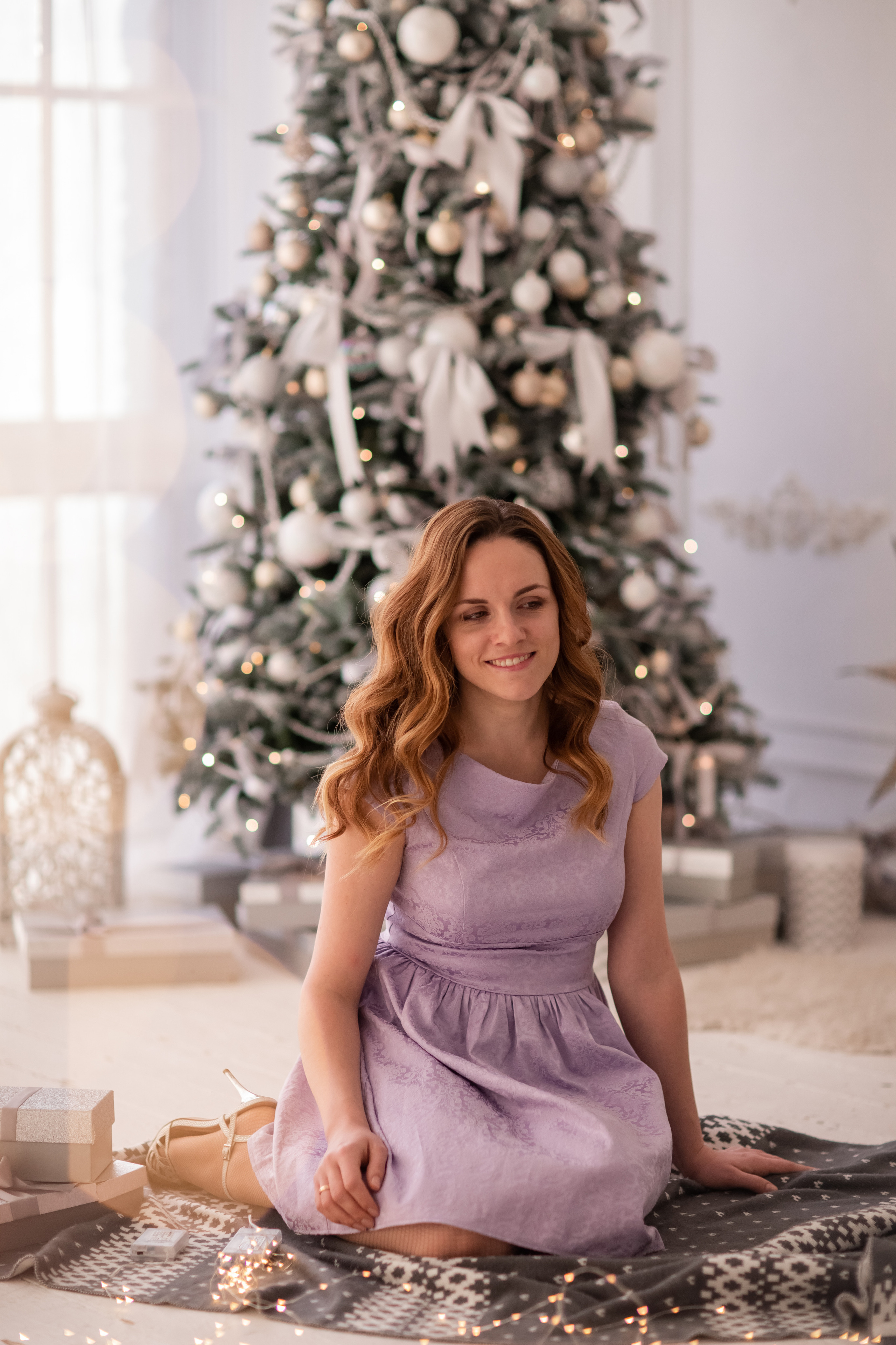 Новогодняя фотосессия для семьи Алины. Фотограф в Москве. Контент для блога. В портфолио и просто на память