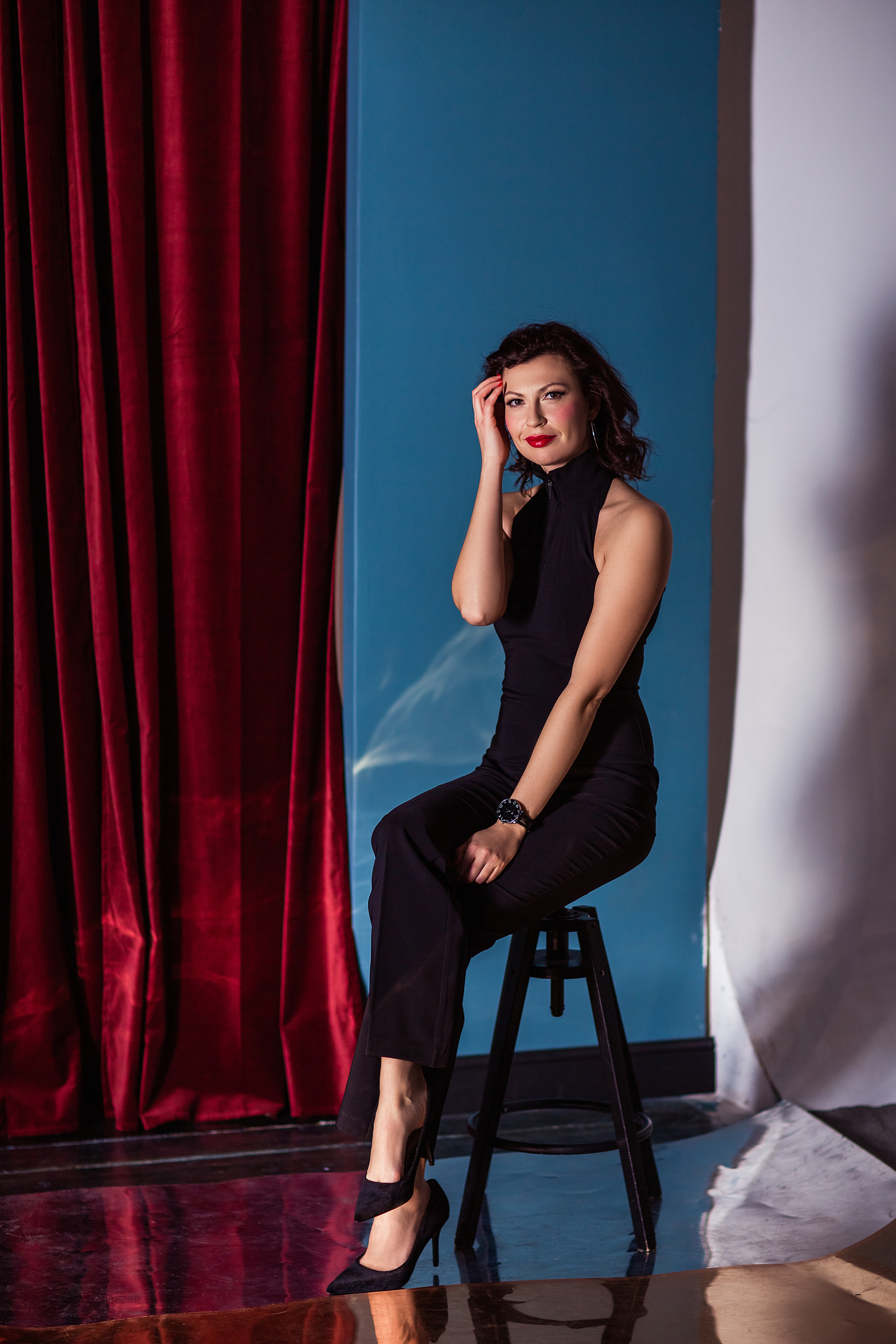 Студийная фотосессия для Анастасии. Фотограф в Москве. Контент для блога. В портфолио и просто на память