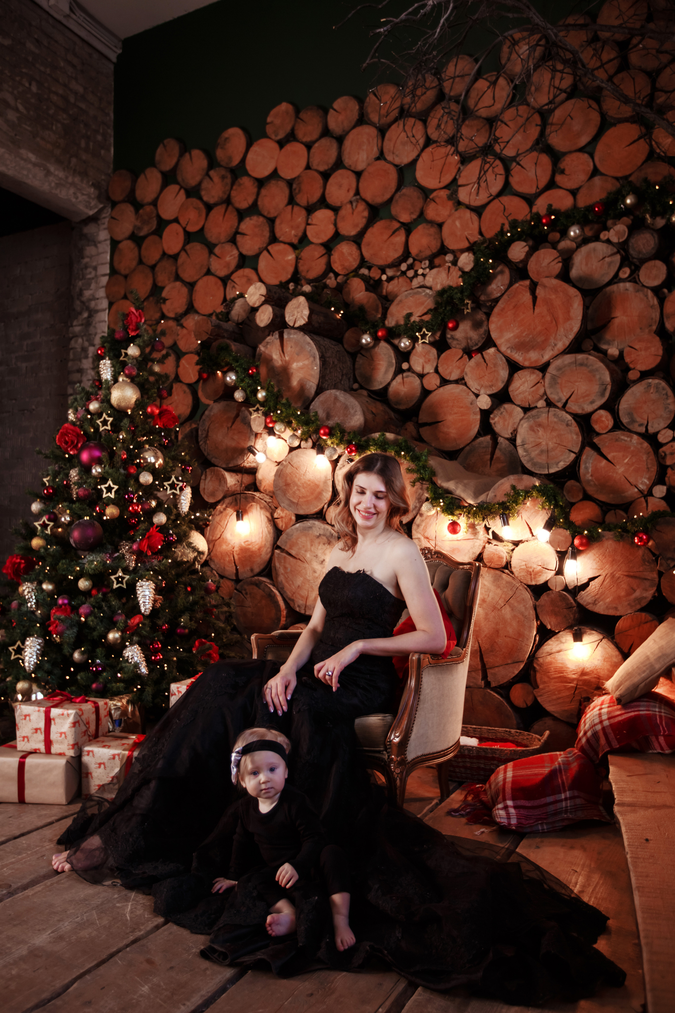 Новогодняя фотосессия в Москве для Валентины. Фотограф в Москве. Контент для блога. В портфолио и просто на память