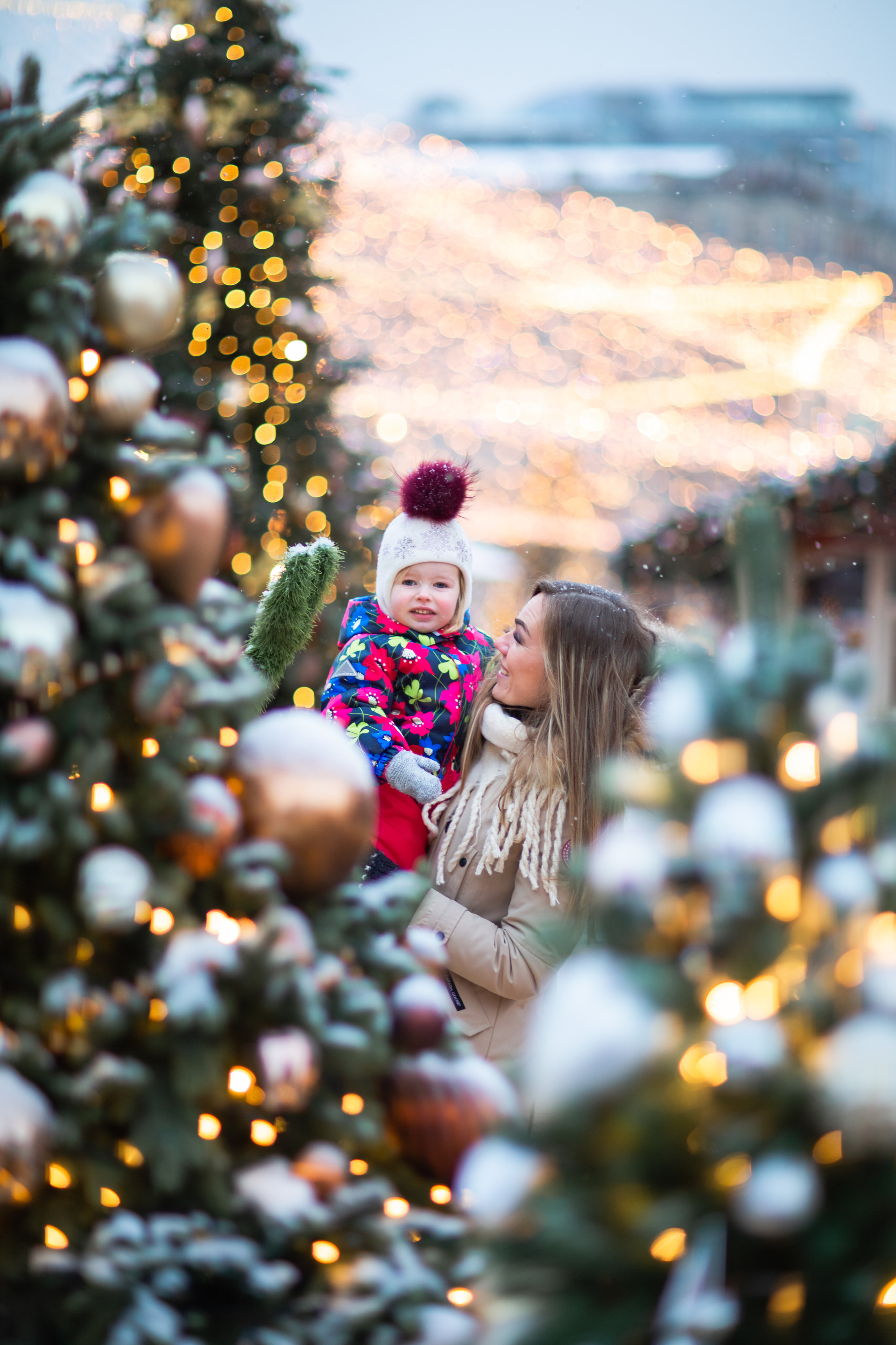 Фотопрогулка по новогодней Москве. Фотограф в Москве. Контент для блога. В портфолио и просто на память