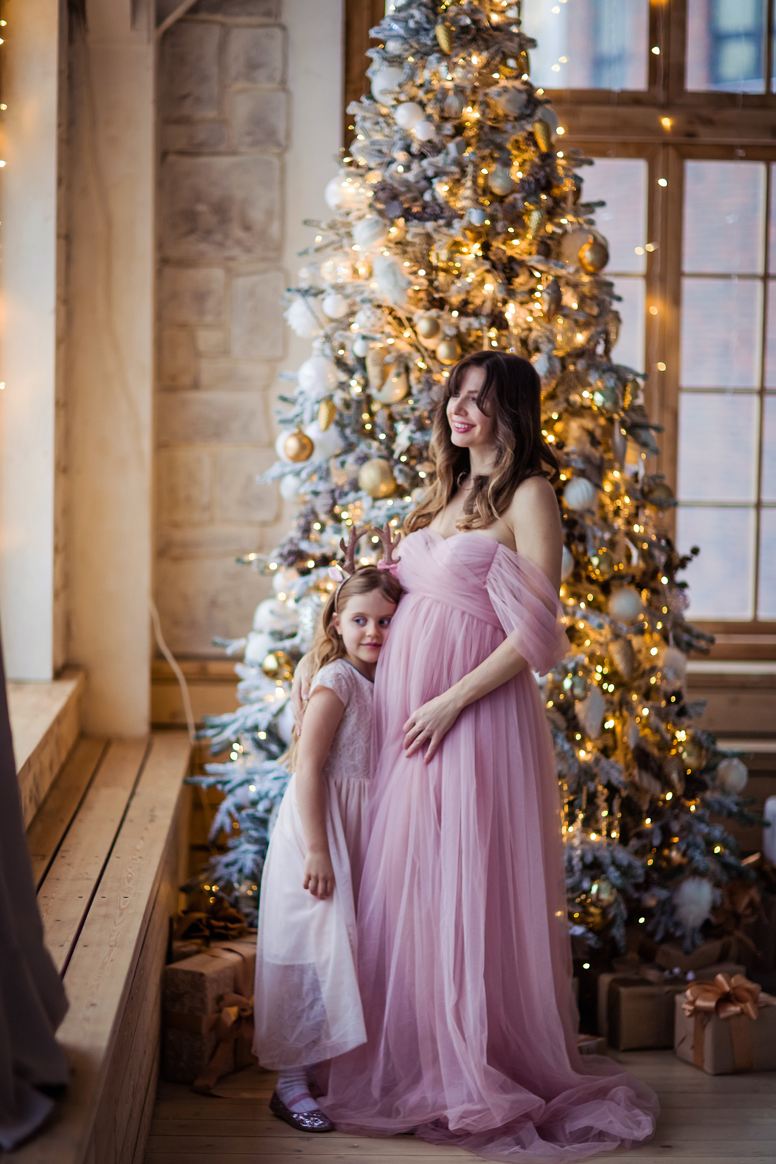 Новоголняя фтосессия семьи Натальи. Фотограф в Москве. Контент для блога. В портфолио и просто на память