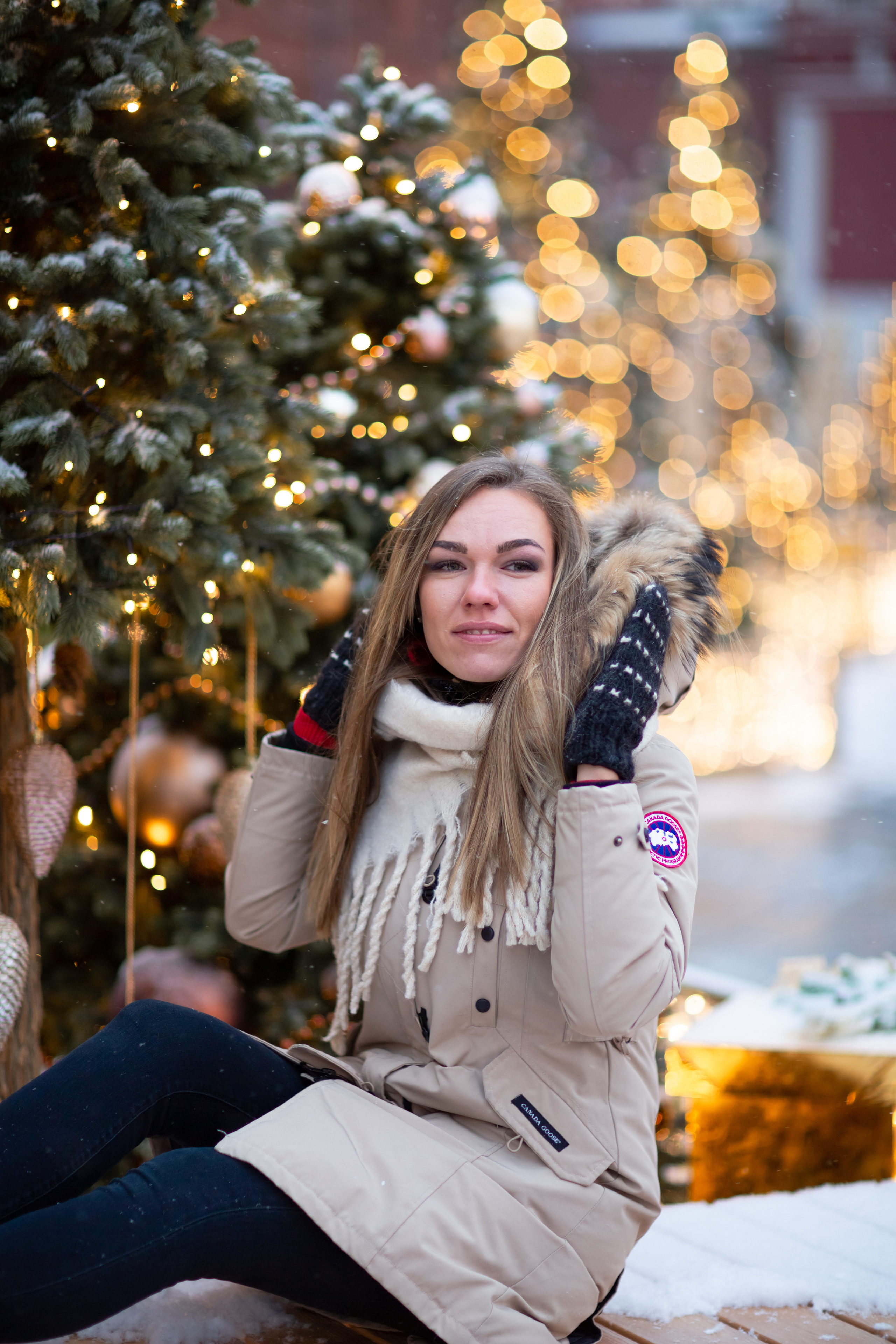 Фотопрогулка по новогодней Москве. Фотограф в Москве. Контент для блога. В портфолио и просто на память