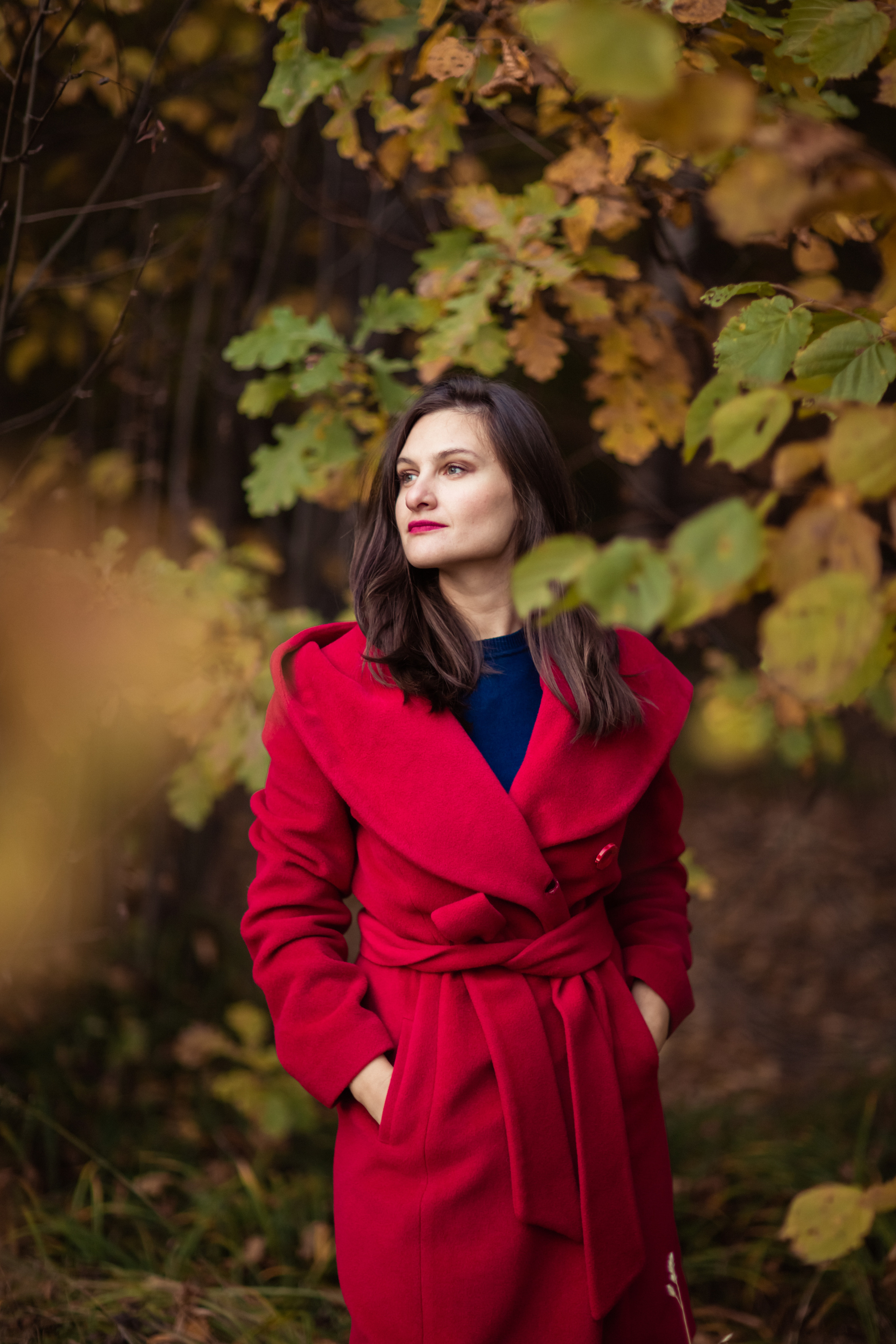 Осенняя фотопрогулка для Ани и Вики. Фотограф в Москве. Контент для блога. В портфолио и просто на память