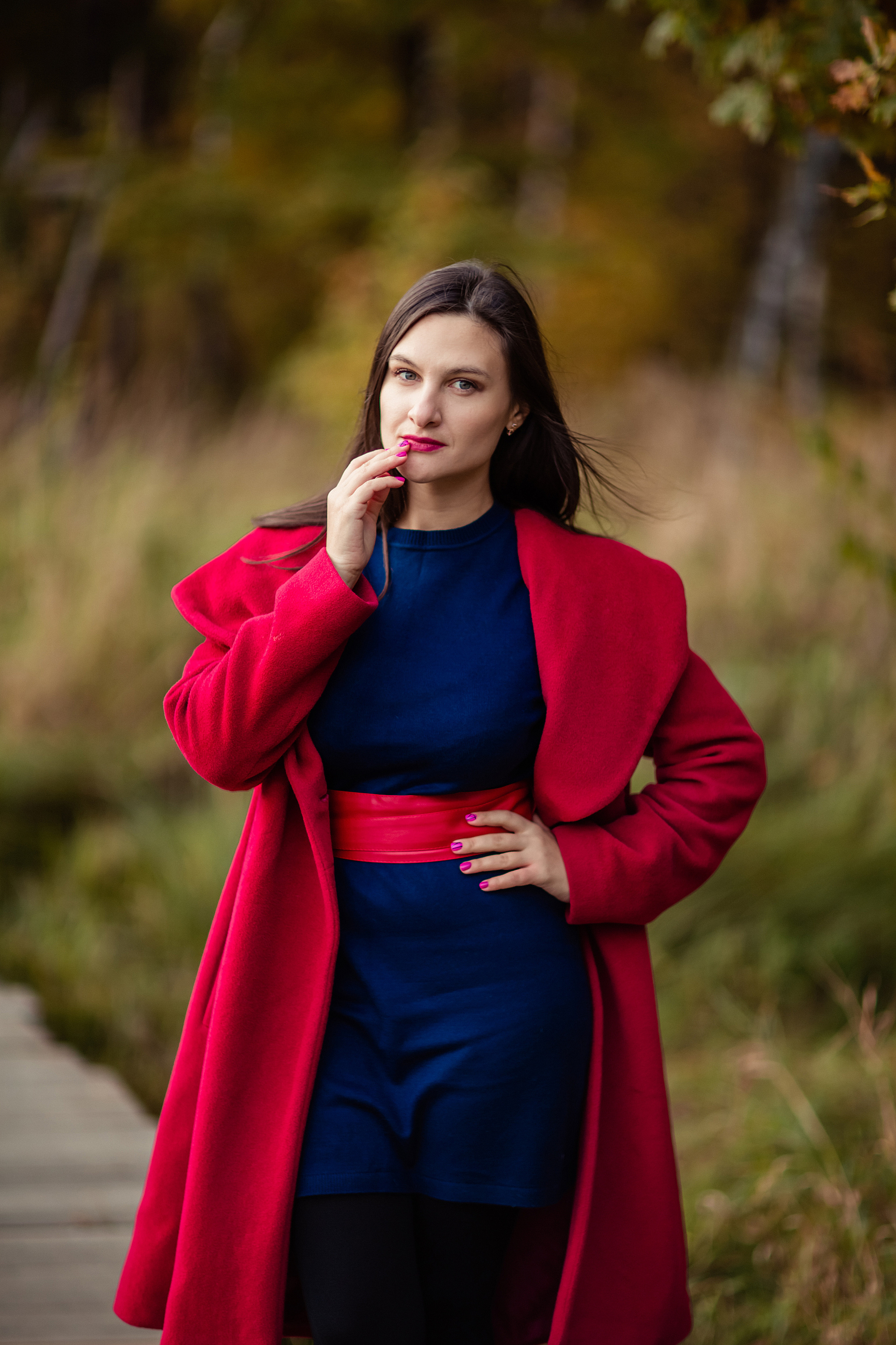 Осенняя фотопрогулка для Ани и Вики. Фотограф в Москве. Контент для блога. В портфолио и просто на память