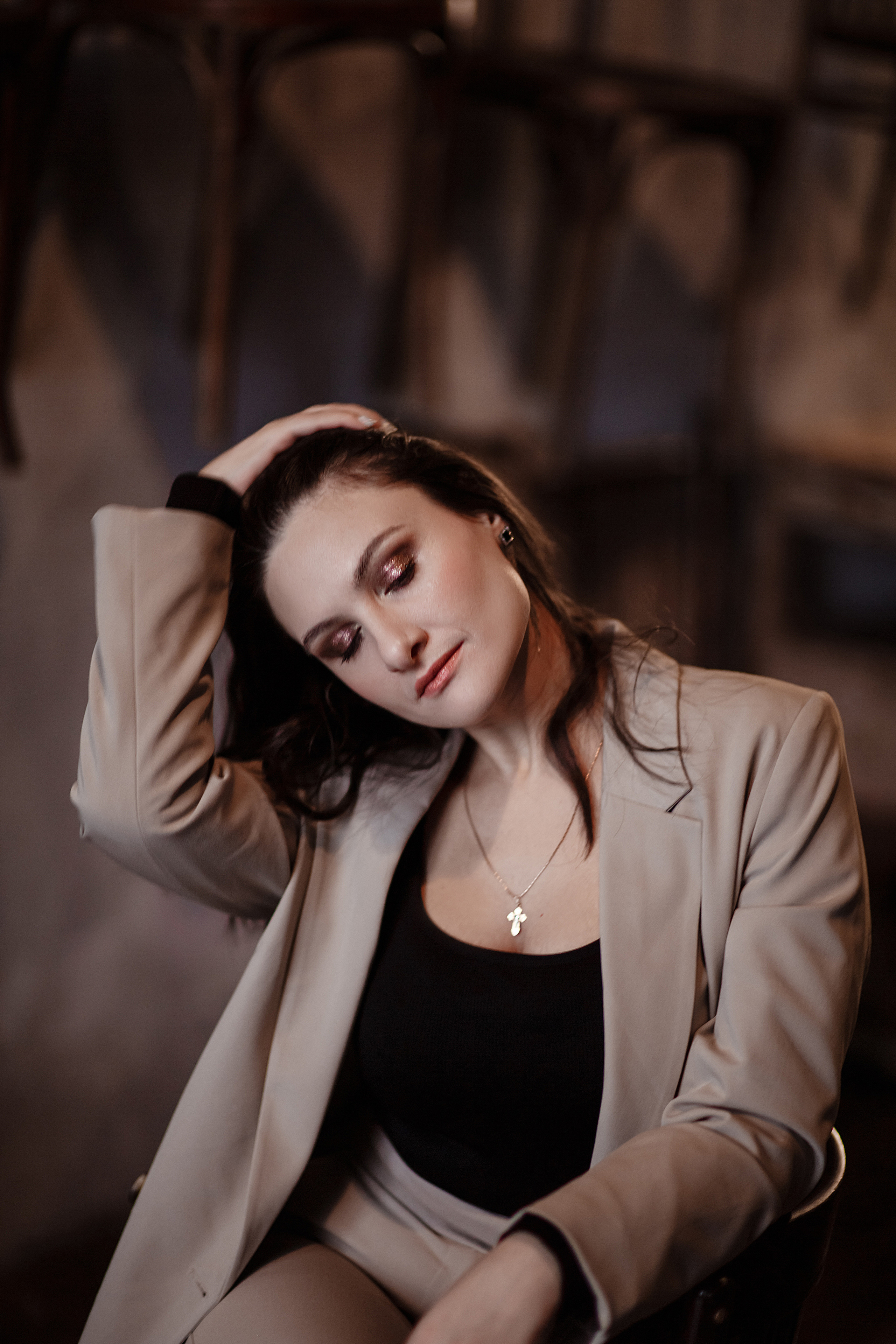 Студийная фотосессия для Виктории. Фотограф в Москве. Контент для блога. В портфолио и просто на память