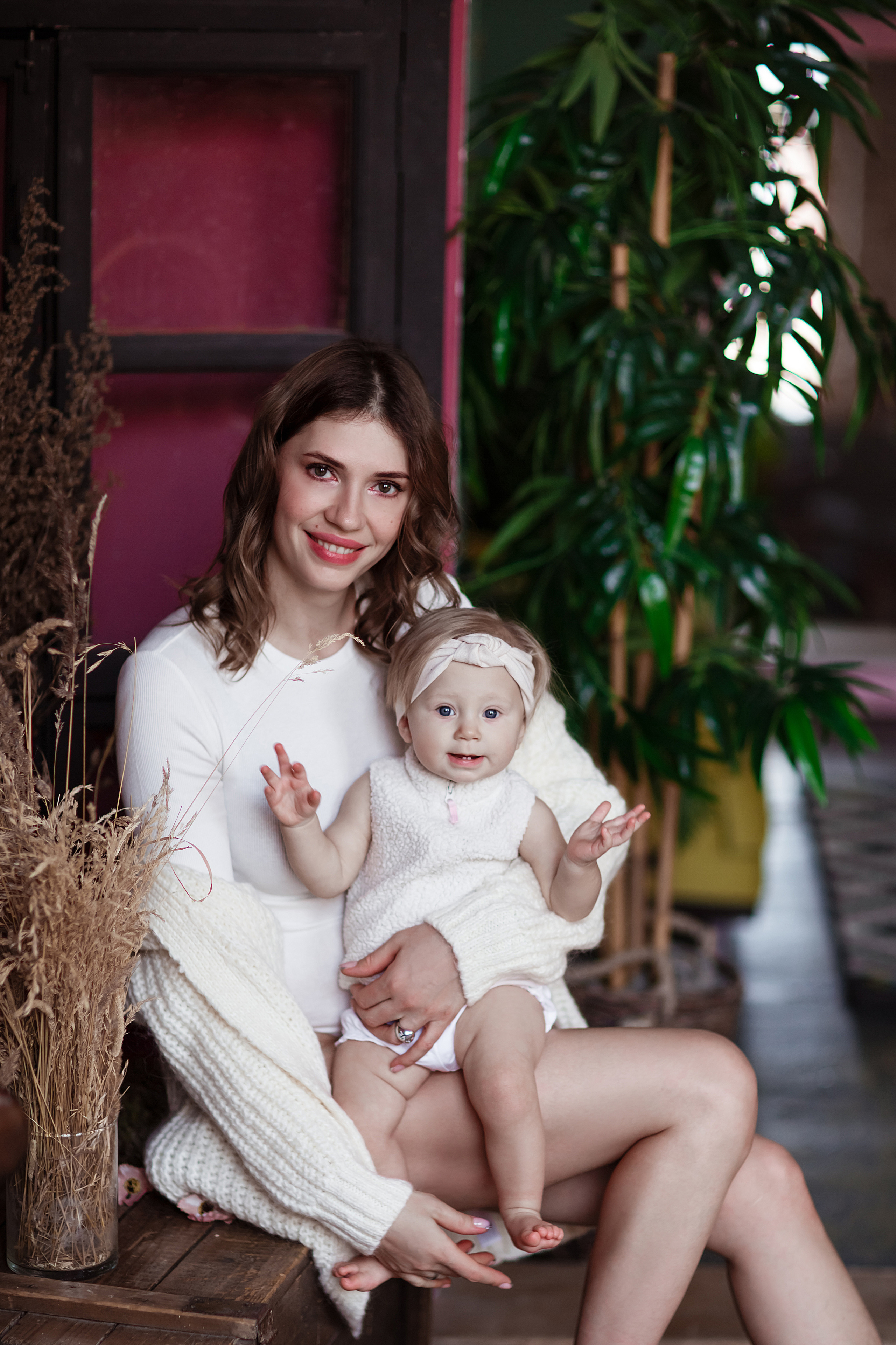 Семейная фотосесссия мама малыш для Валентины. Фотограф в Москве. Контент для блога. В портфолио и просто на память