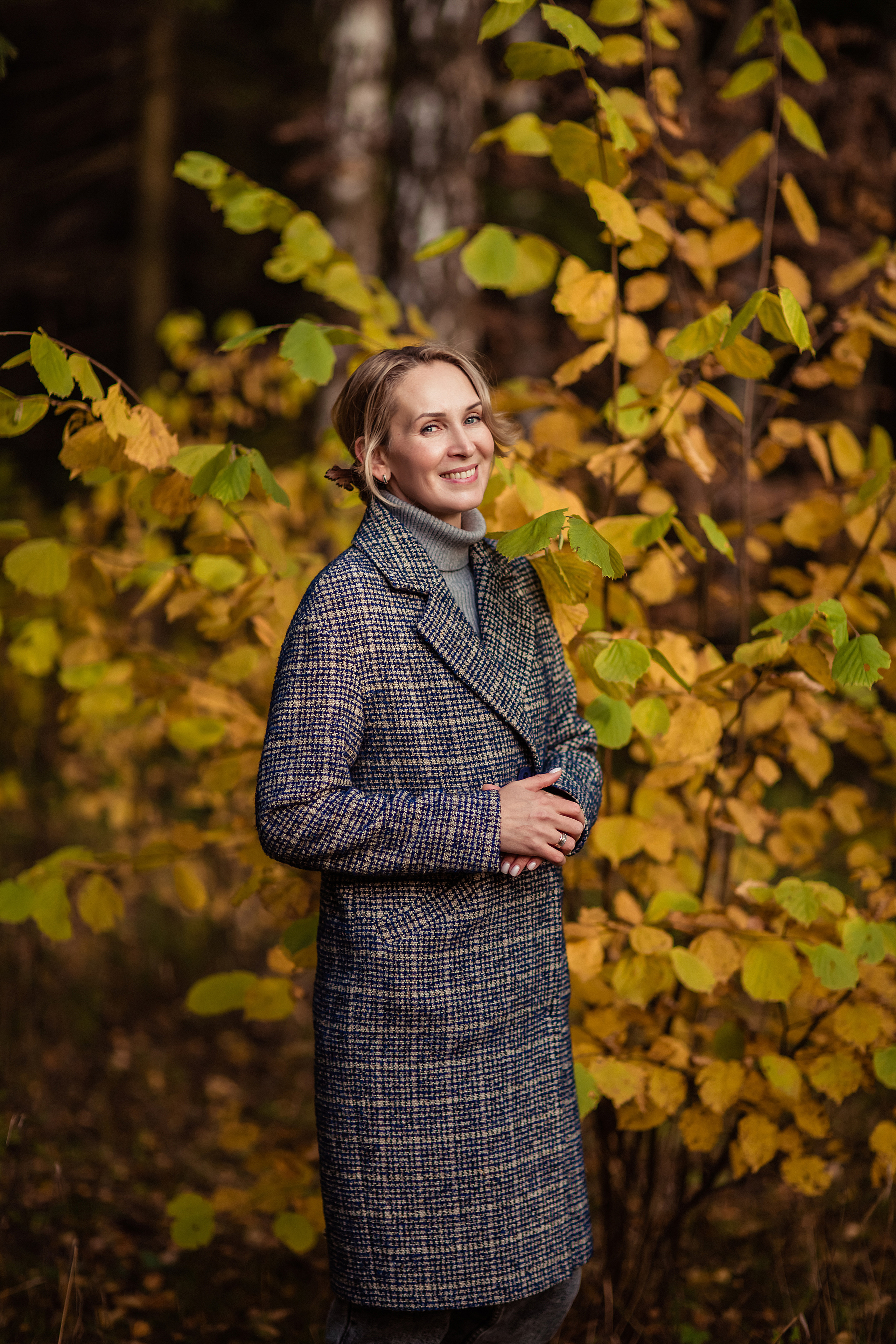 Осенняя фотопрогулка для Ани и Вики. Фотограф в Москве. Контент для блога. В портфолио и просто на память