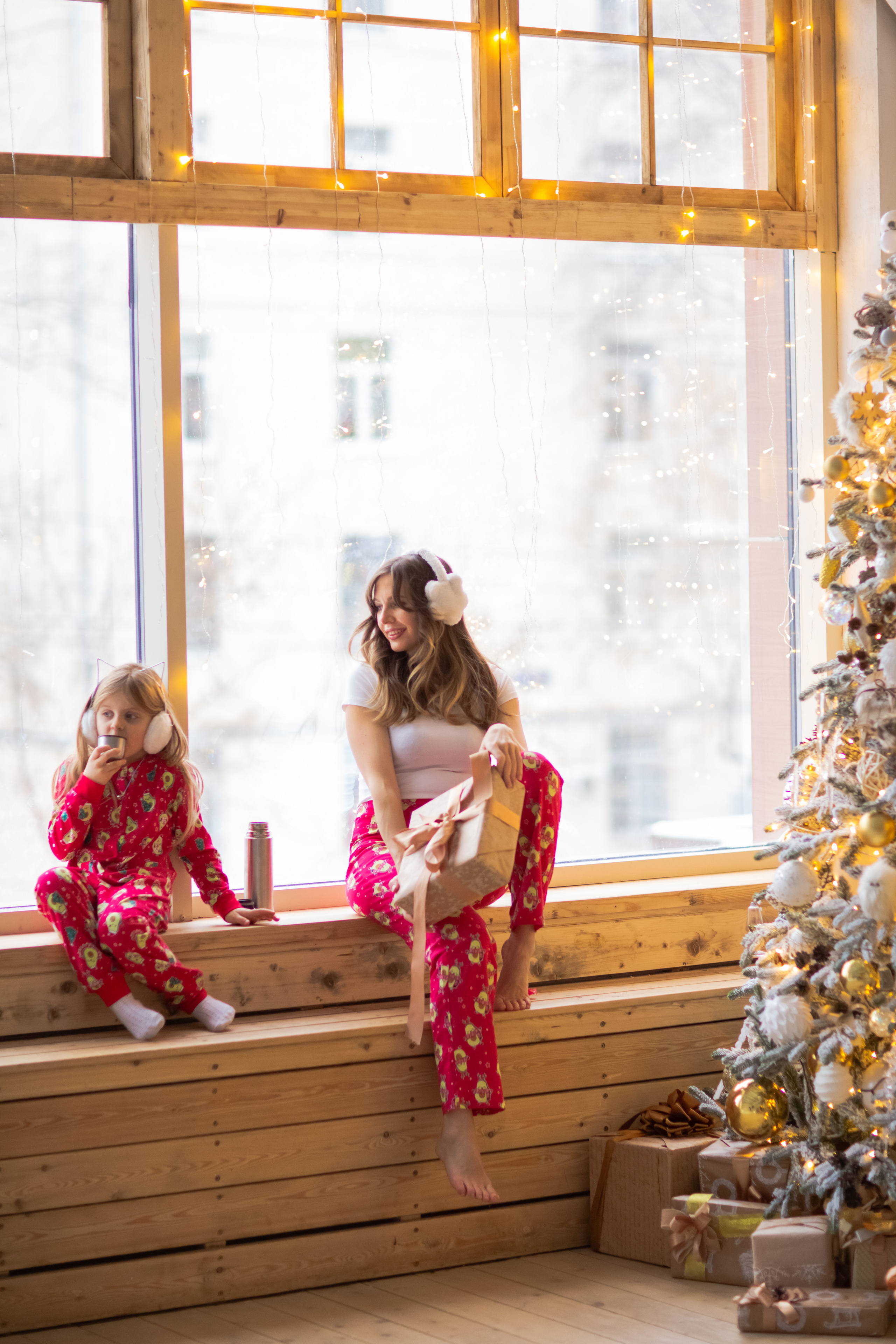 Новоголняя фтосессия семьи Натальи. Фотограф в Москве. Контент для блога. В портфолио и просто на память