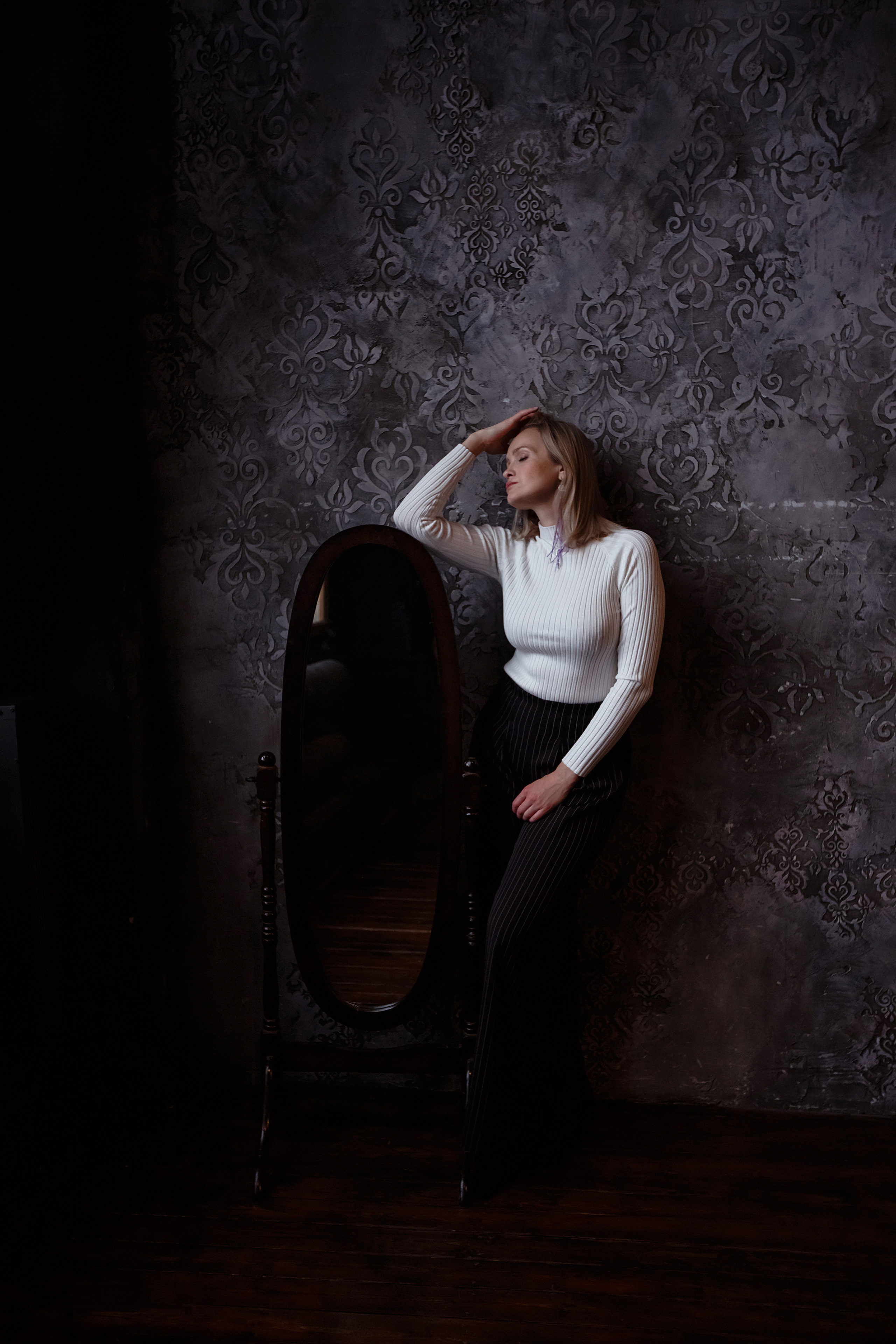 Студийная фотосессия для Анны в Москве. Фотограф в Москве. Контент для блога. В портфолио и просто на память