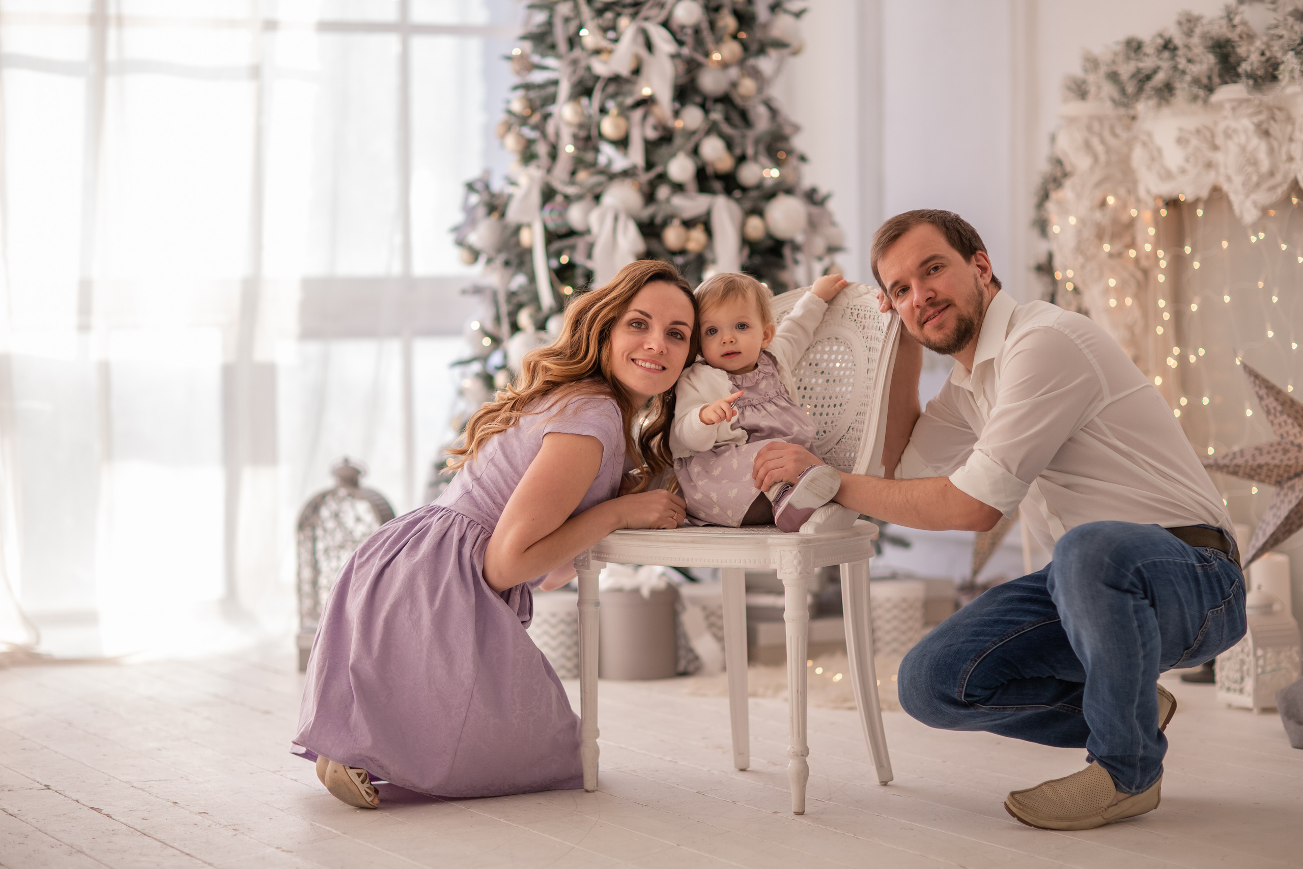 Новогодняя фотосессия для семьи Алины. Фотограф в Москве. Контент для блога. В портфолио и просто на память