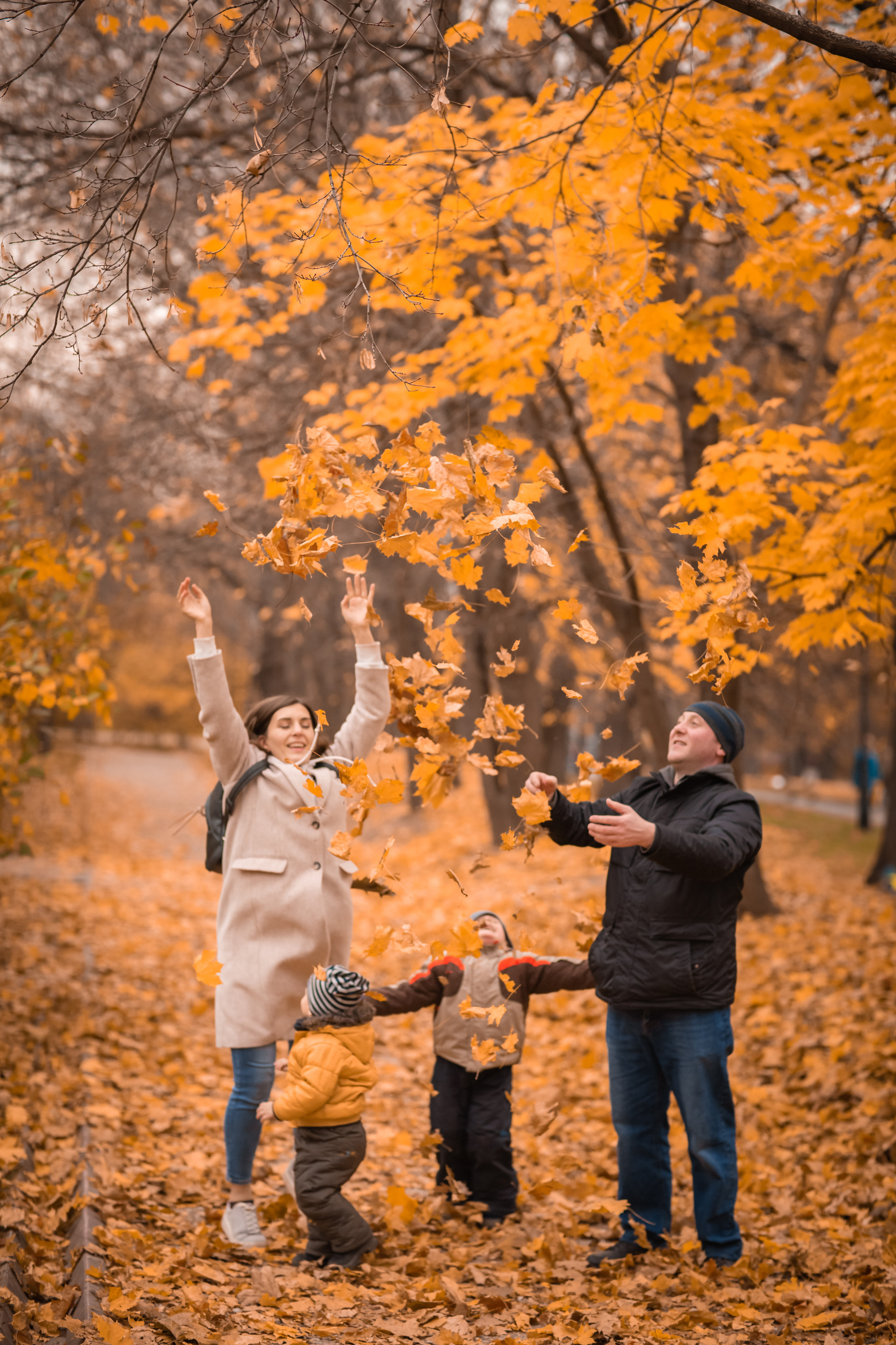 Семеёная осенняя фотопрогулка, фотосессия в Москве. Фотограф в Москве. Контент для блога. В портфолио и просто на память