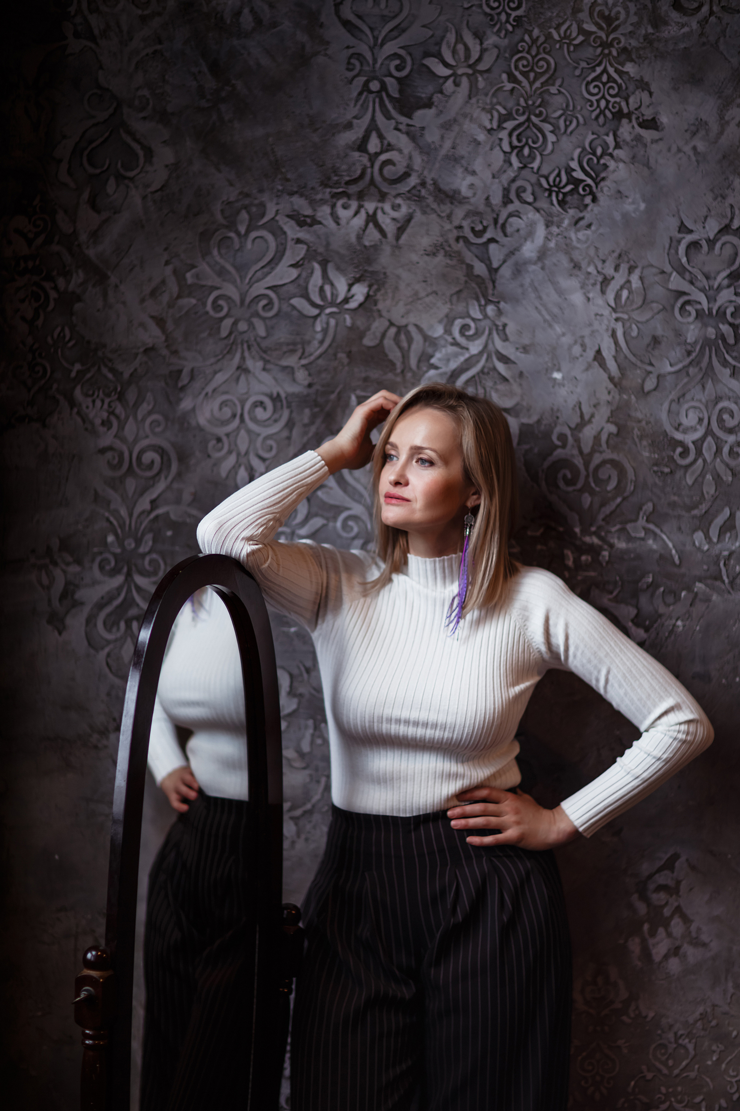 Студийная фотосессия для Анны в Москве. Фотограф в Москве. Контент для блога. В портфолио и просто на память