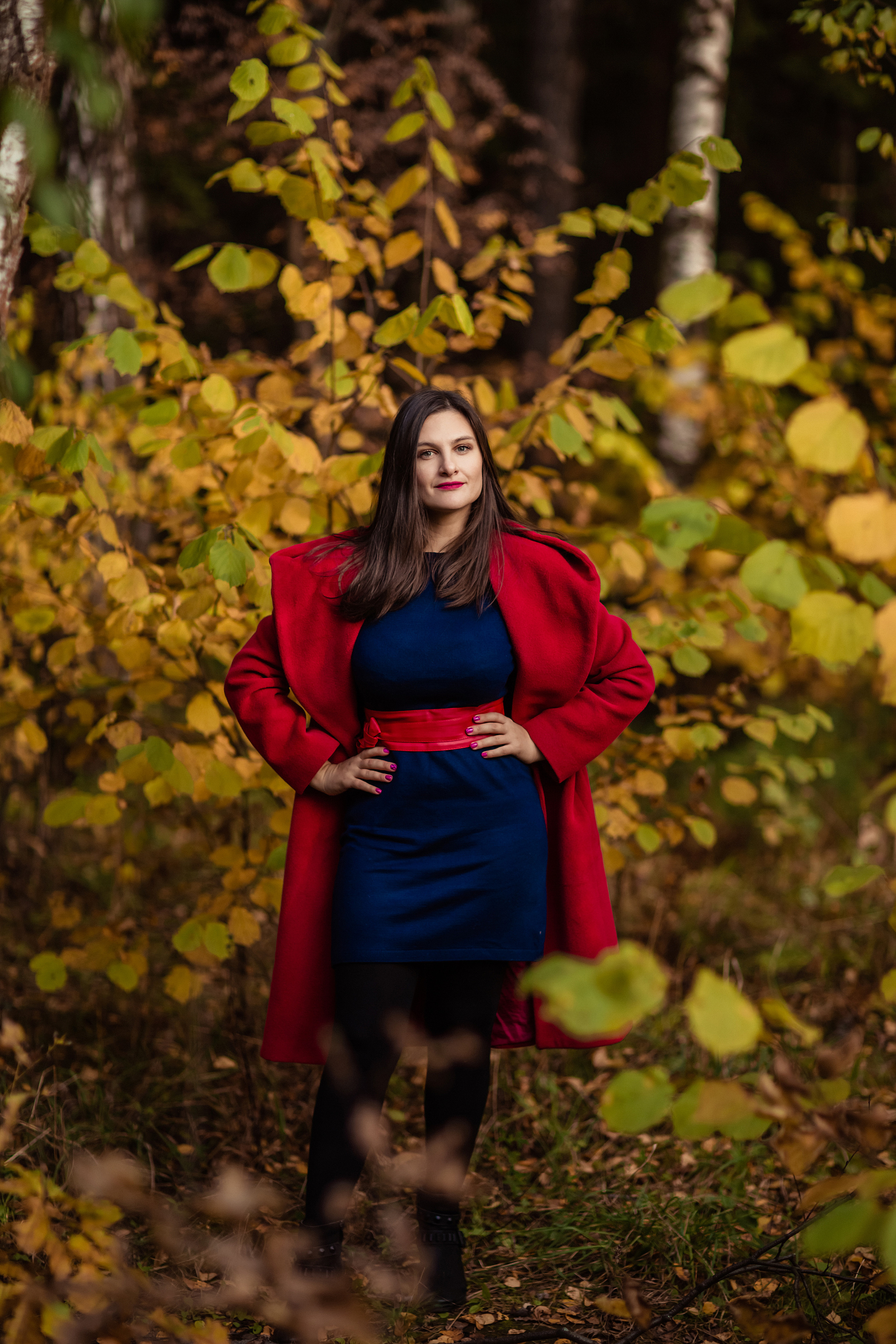 Осенняя фотопрогулка для Ани и Вики. Фотограф в Москве. Контент для блога. В портфолио и просто на память