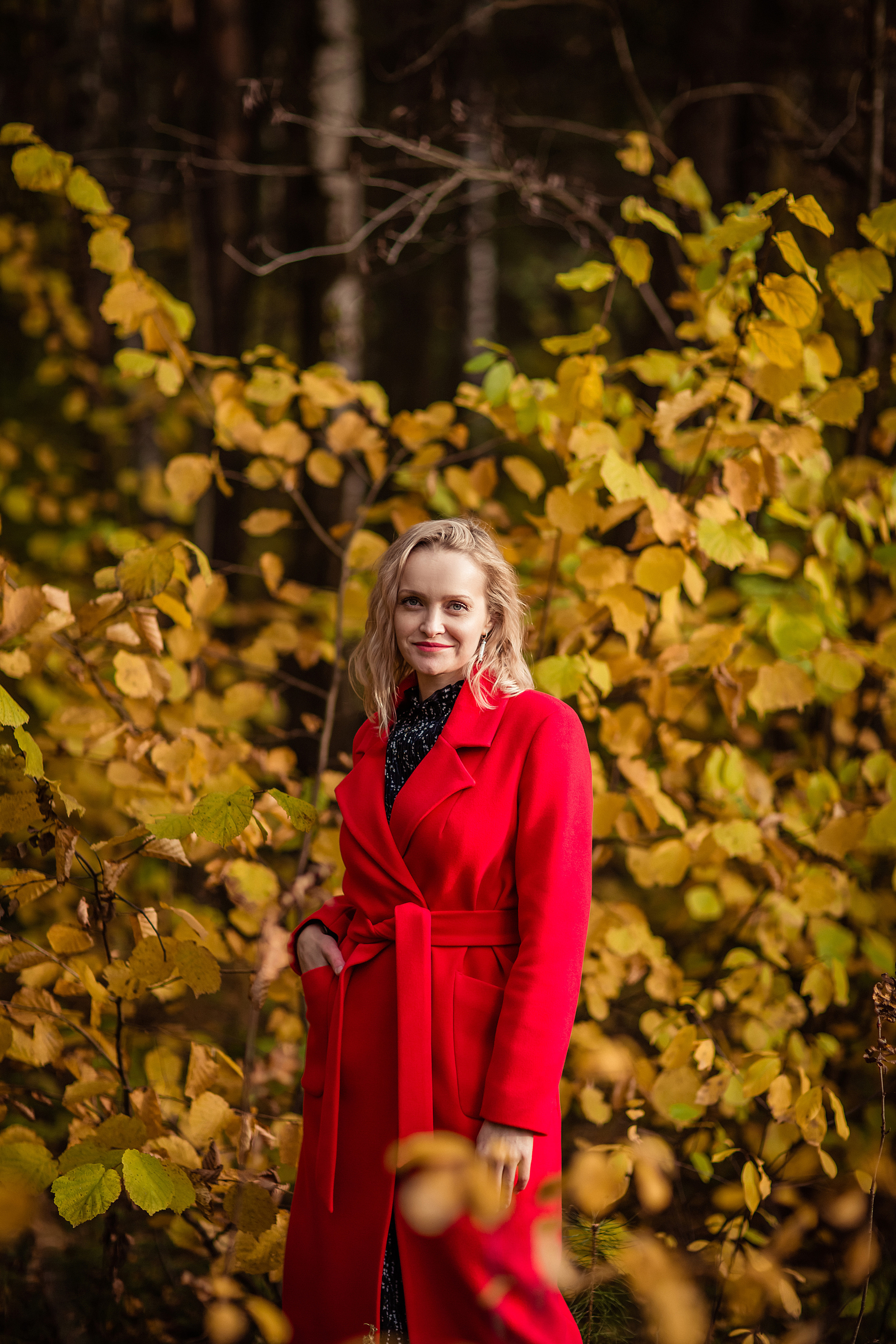 Осенняя фотопрогулка для Ани и Вики. Фотограф в Москве. Контент для блога. В портфолио и просто на память