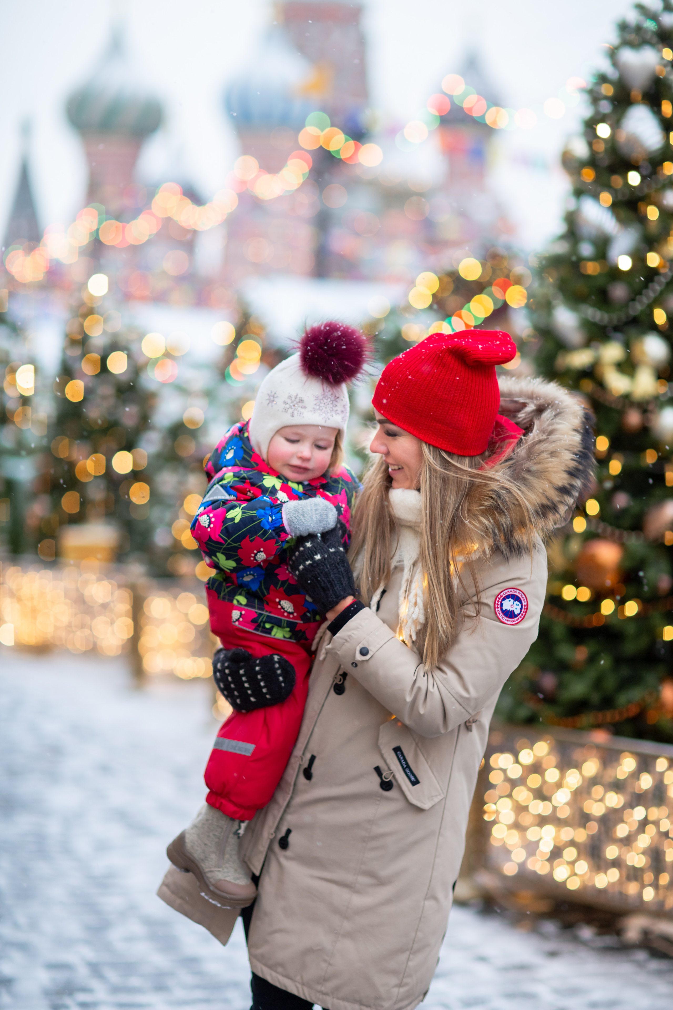 Фотопрогулка по новогодней Москве. Фотограф в Москве. Контент для блога. В портфолио и просто на память