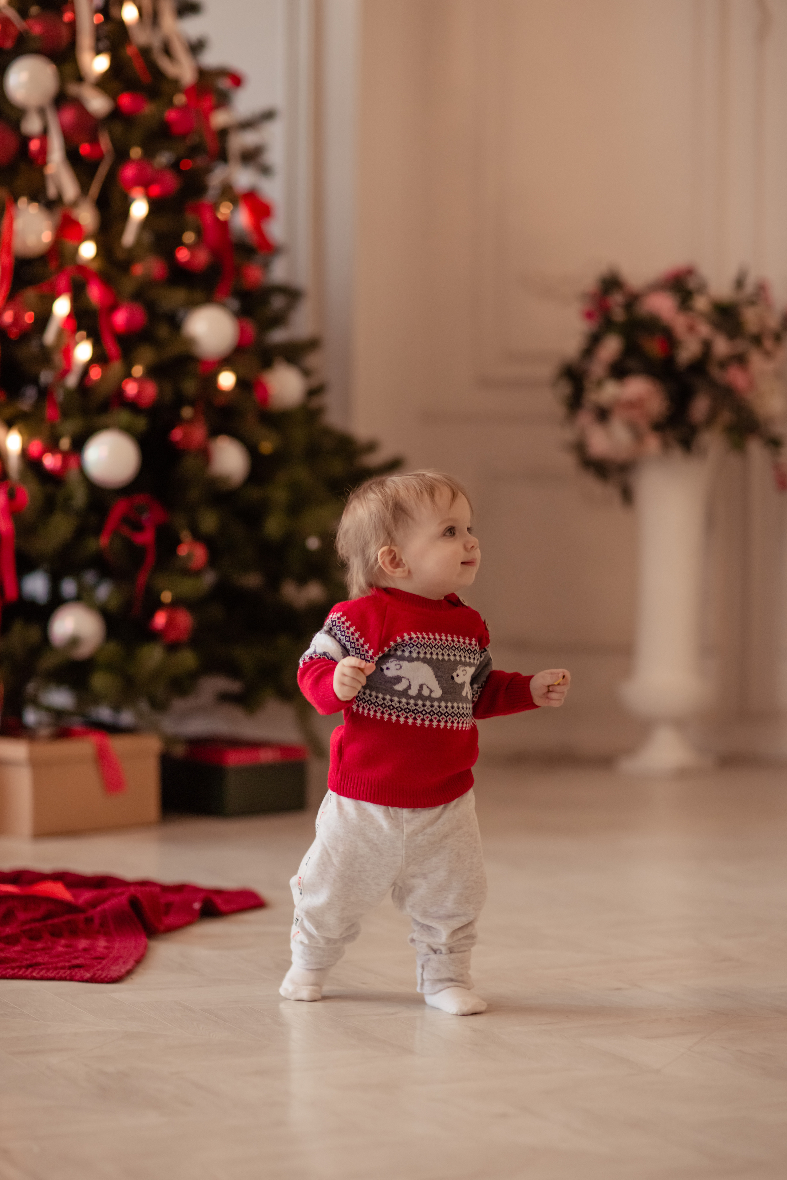 Новогодняя фотосессия для семьи Алины. Фотограф в Москве. Контент для блога. В портфолио и просто на память