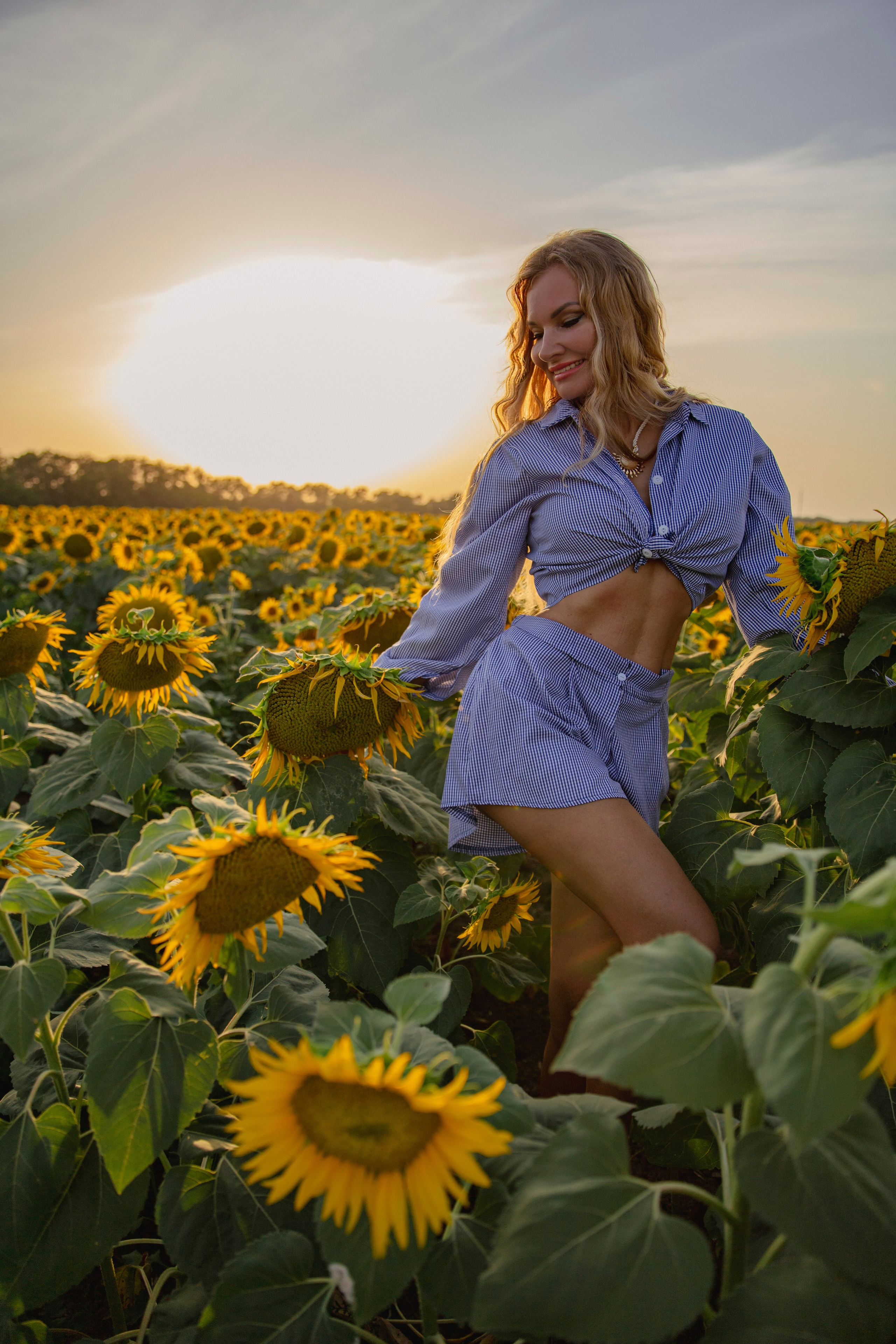 ФОТОСЕССИЯ В ПОДСОЛНУХАХ. Портретный фотограф в Краснодаре Надежда Елынко