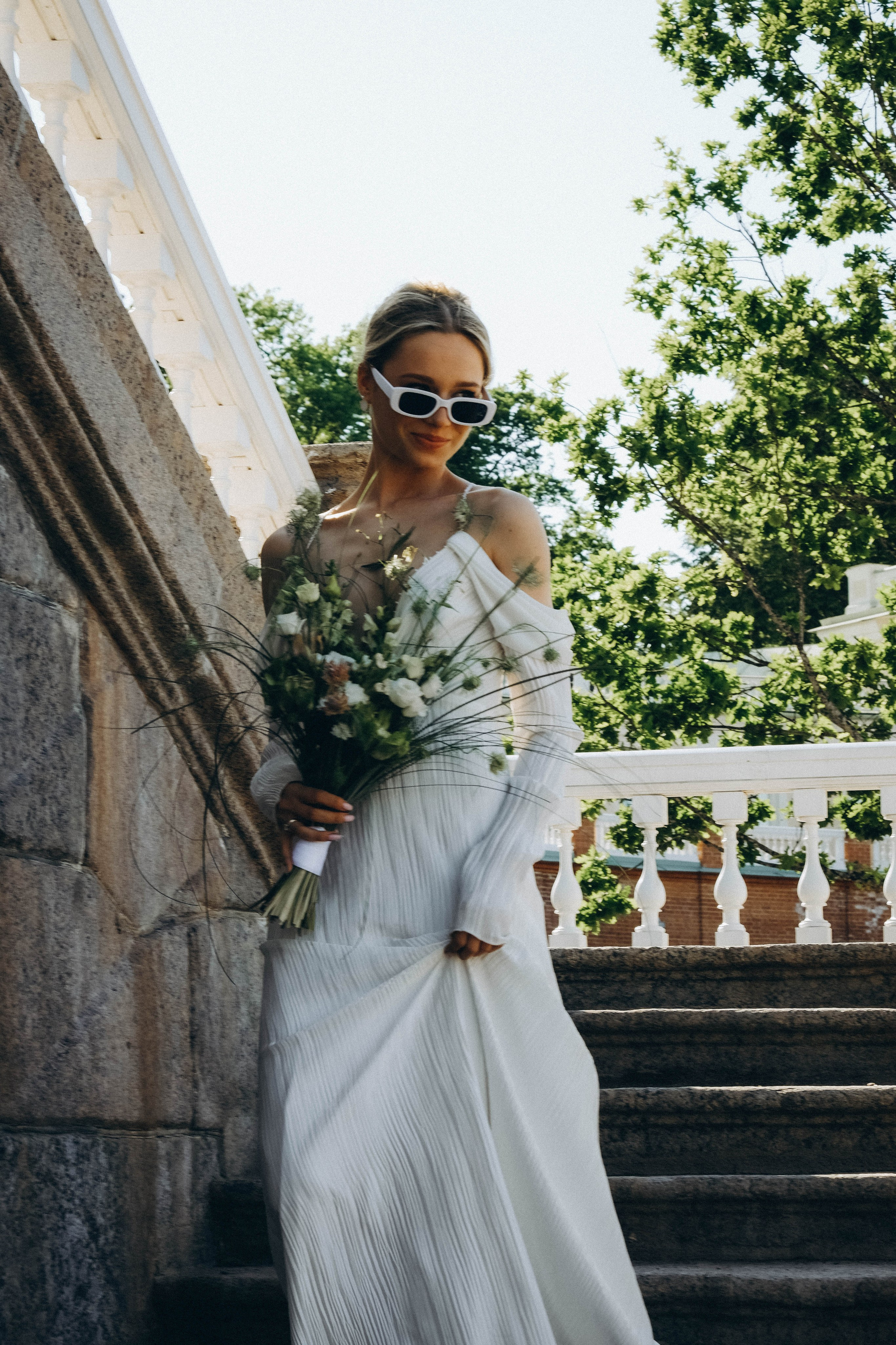 СВАДЕБНАЯ СЬЕМКА В ПАРКЕ ОРАНИЕНБАУМ. Профессиональный фотограф, Санкт-Петербург — Виктория Богомолова