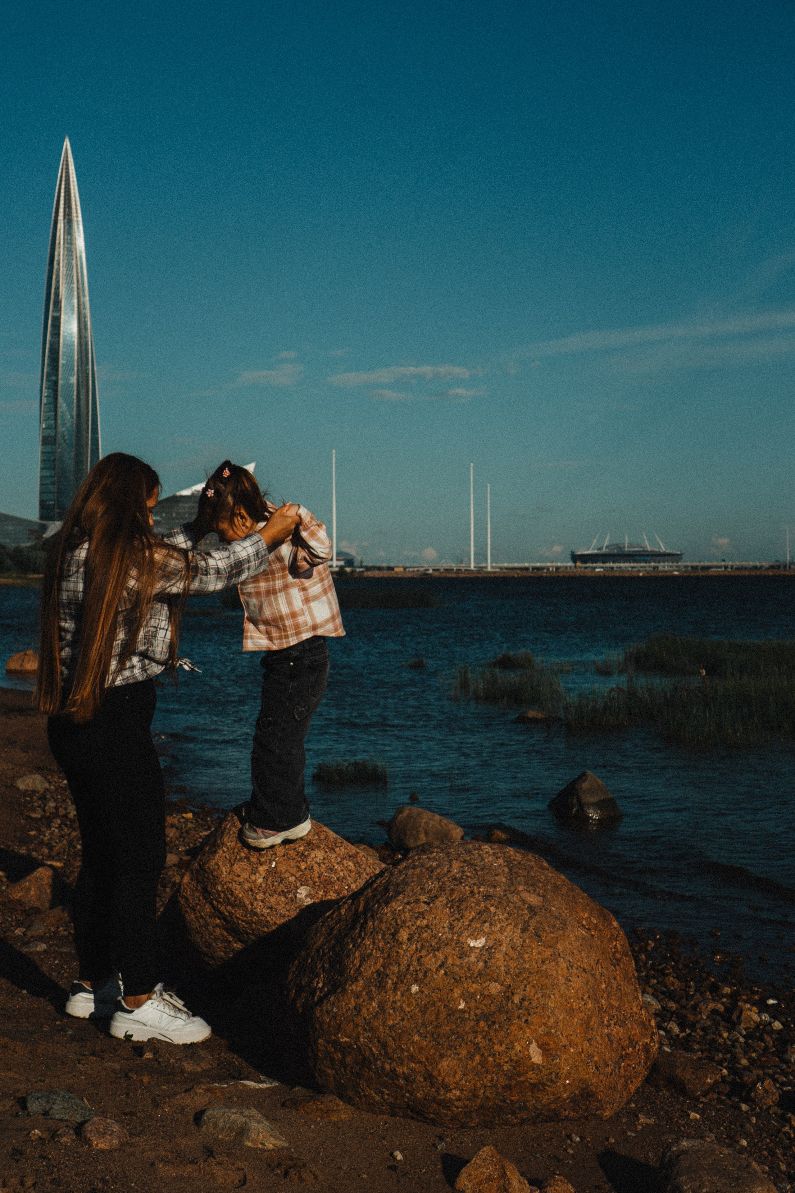 МАМА И ДОЧКА НА ФИНСКОМ ЗАЛИВЕ. Профессиональный фотограф, Санкт-Петербург — Виктория Богомолова