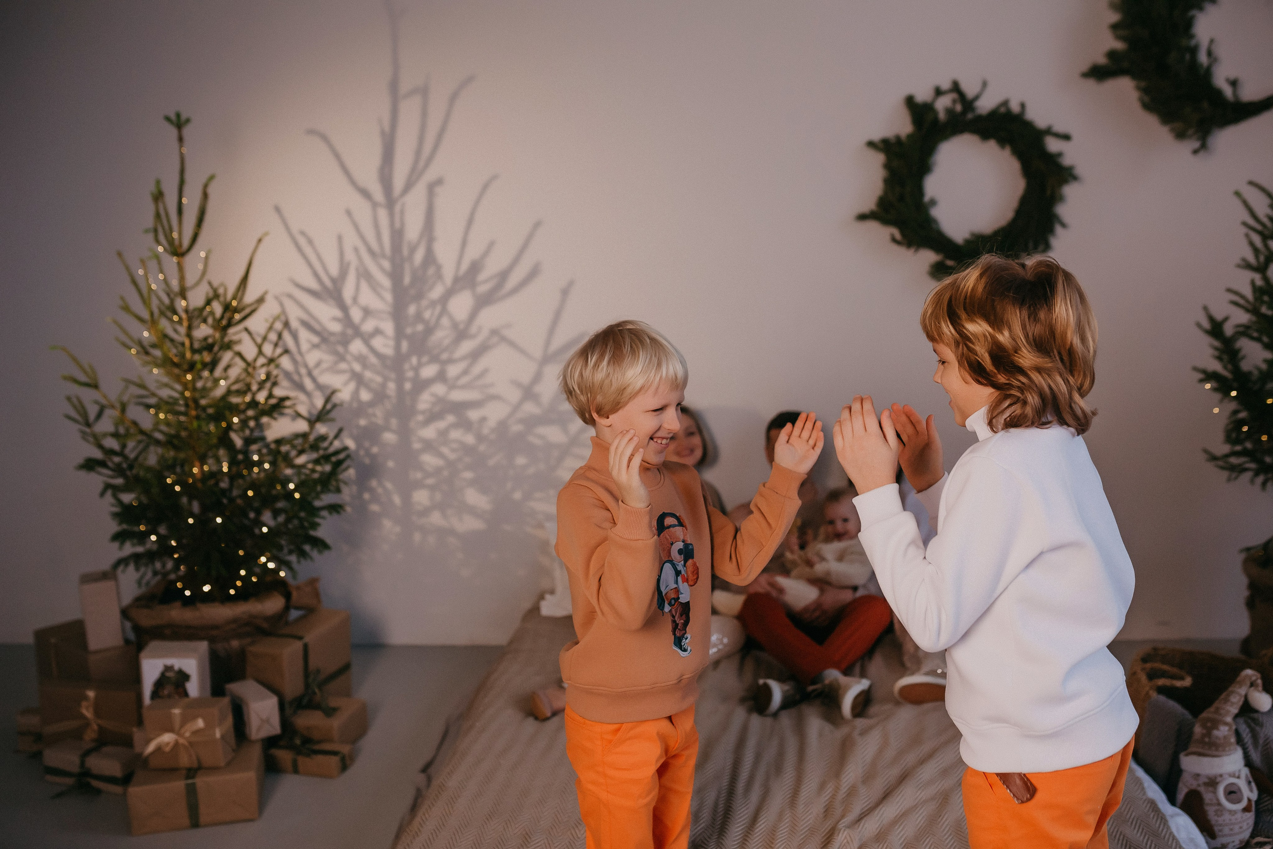 Женя и Лёша +4 Новогодняя. Семейный фотограф в Сургуте