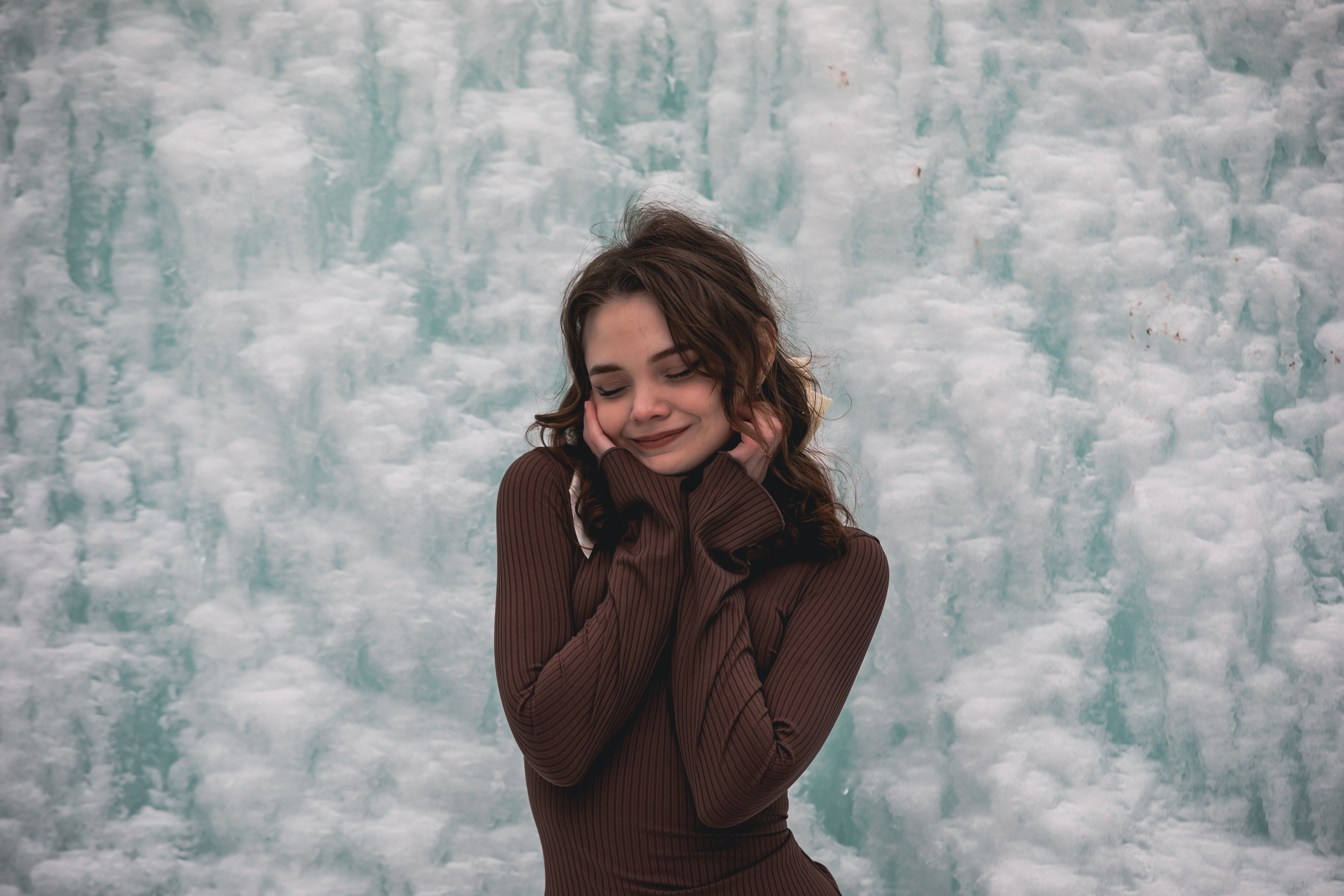 Фотосессии — Замерзшие водопады 2024 — Кравцовские водопады. Твой ламповый фотограф