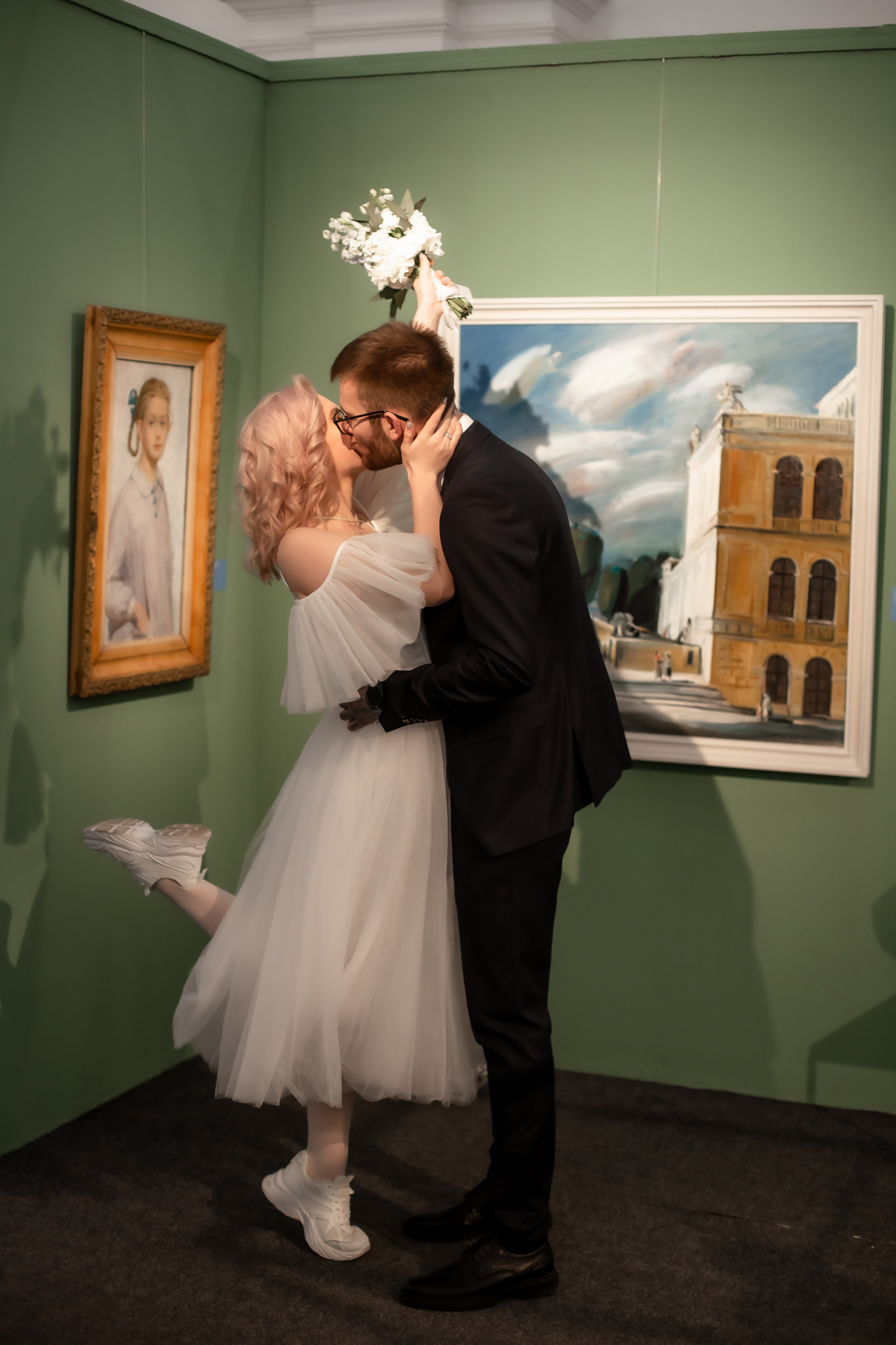 Максим и Александра. Биржевой сквер. Фотограф в Калининграде Решетникова Алина