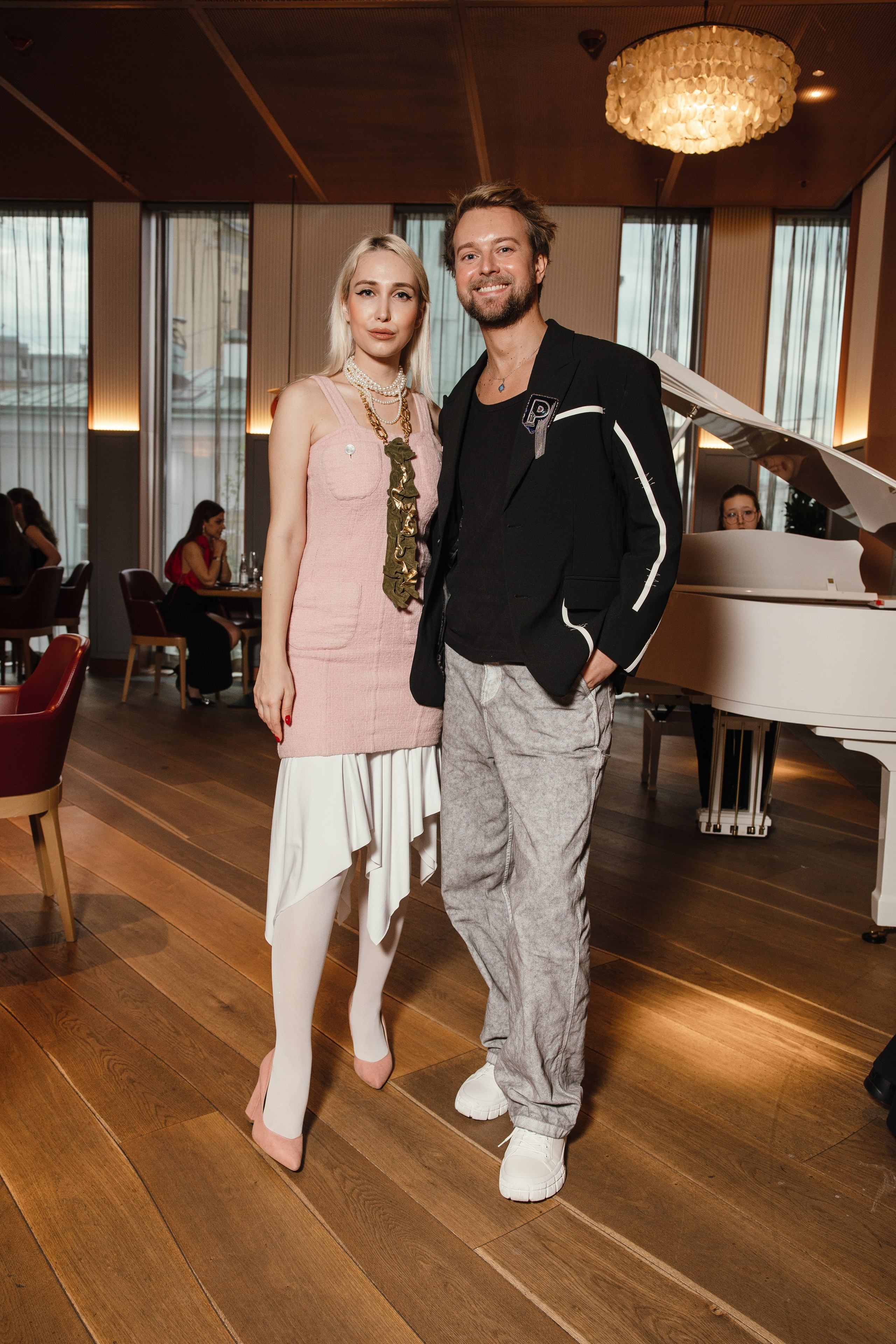 Презентация Russian Fashion Dom в ресторане Shagal. Контент фотограф в Москве и области Елена Кулакова