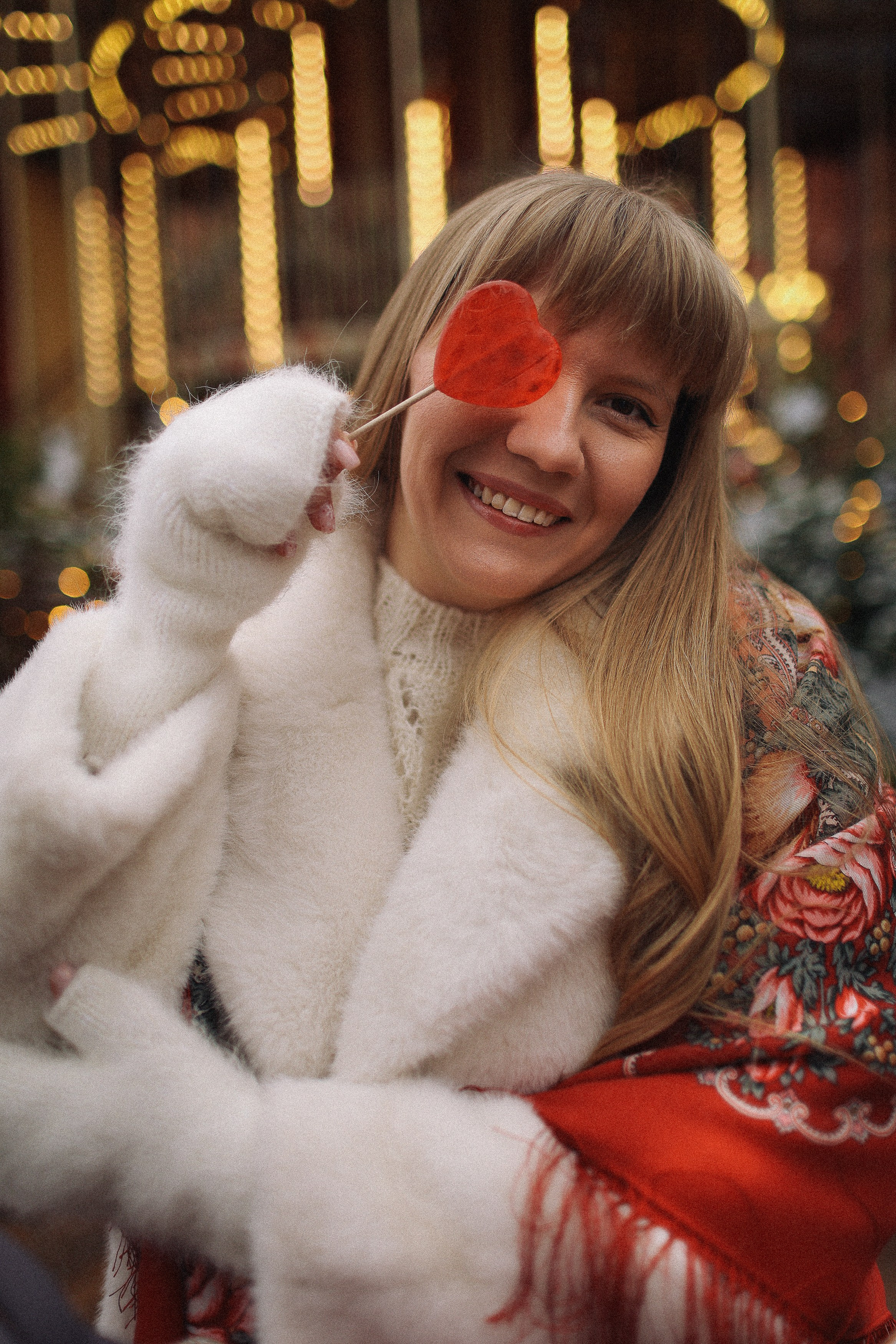 Новогодняя фотосессия на Гум Ярмарке. Фотограф Владимир Москва