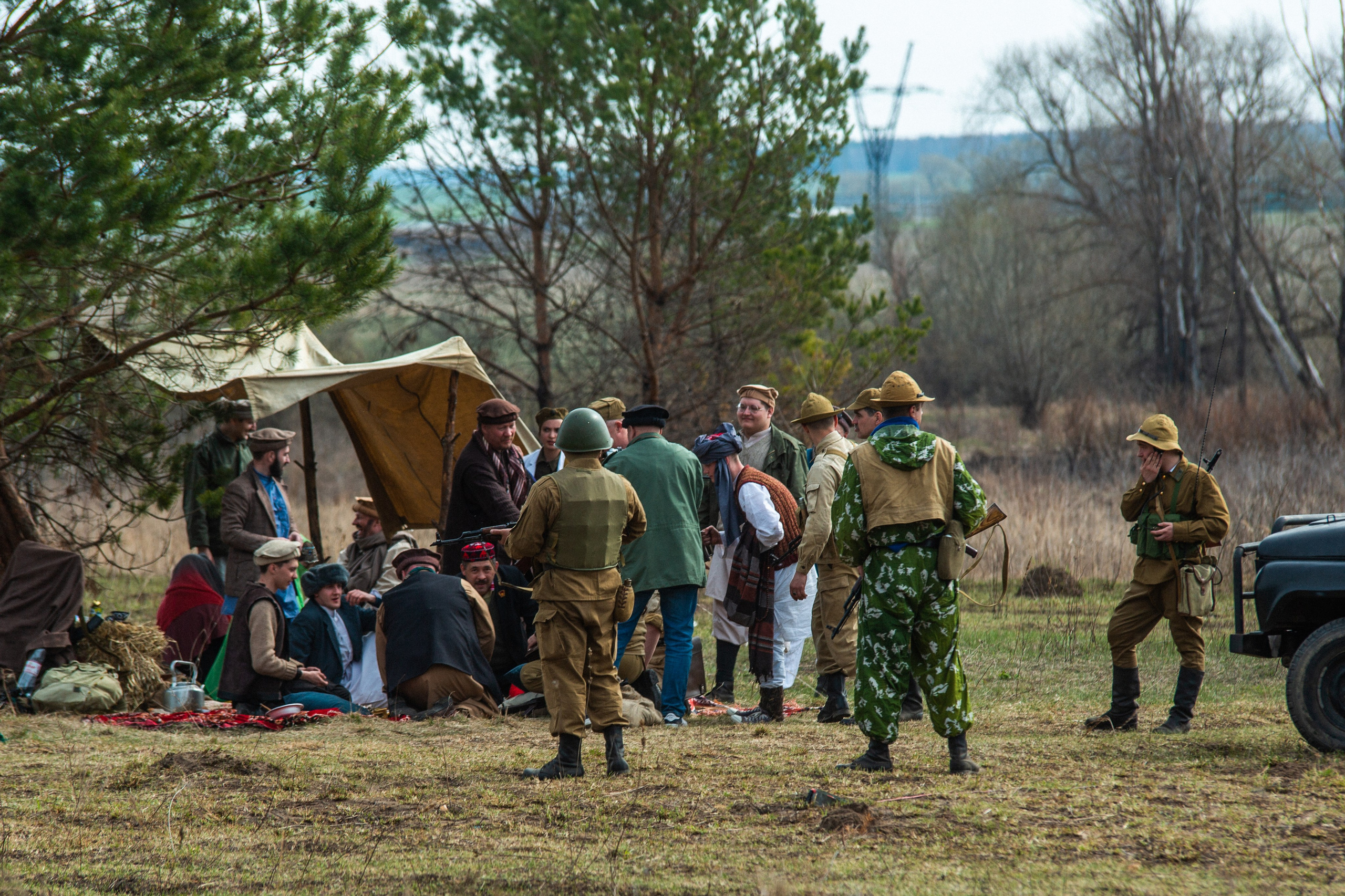 РЕКОНСТРУКЦИЯ БОЯ — АФГАН. Профессиональный фотограф в Мценске и Орловской области