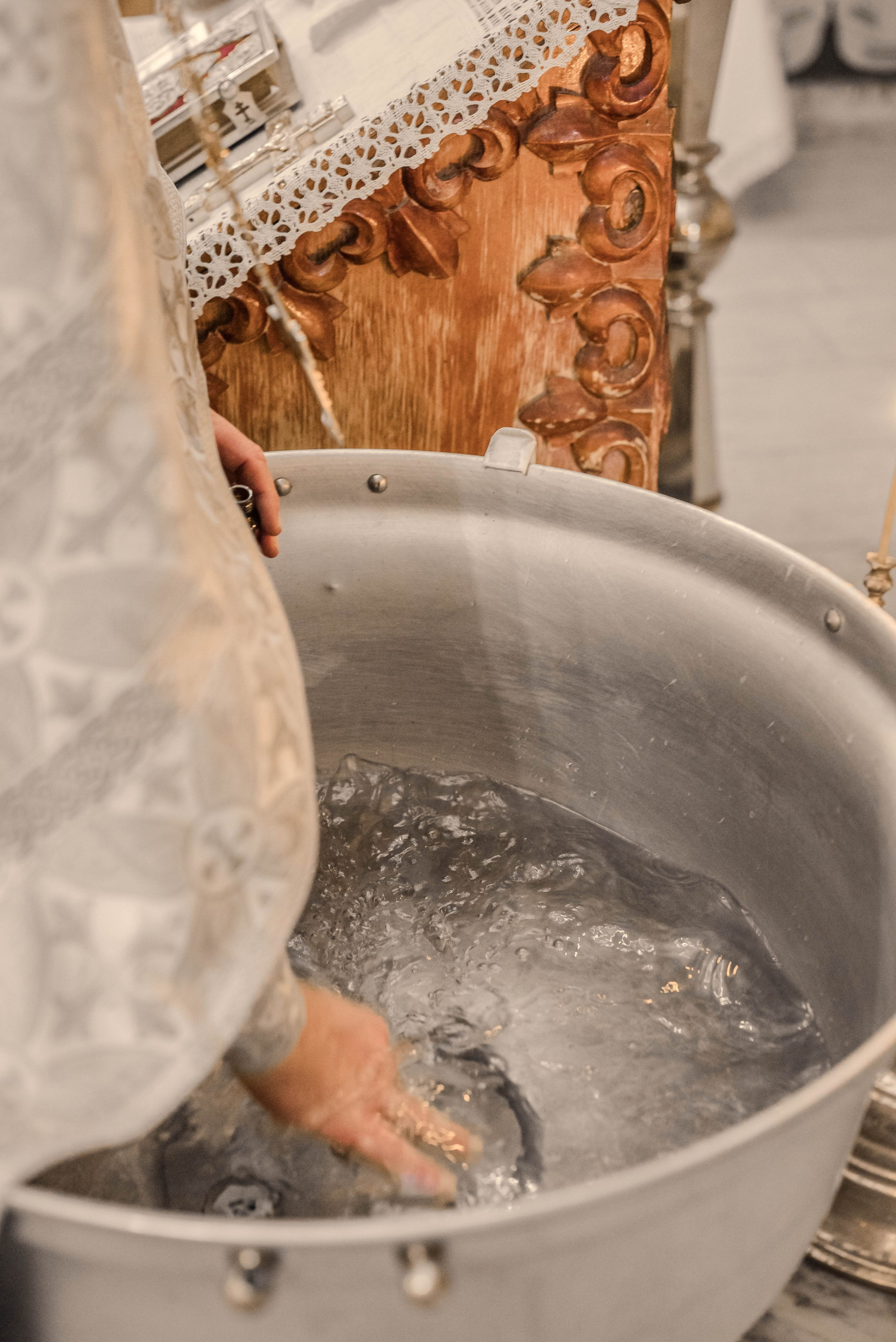 Крещение (мама Регина). Семейный и детский фотограф Москва