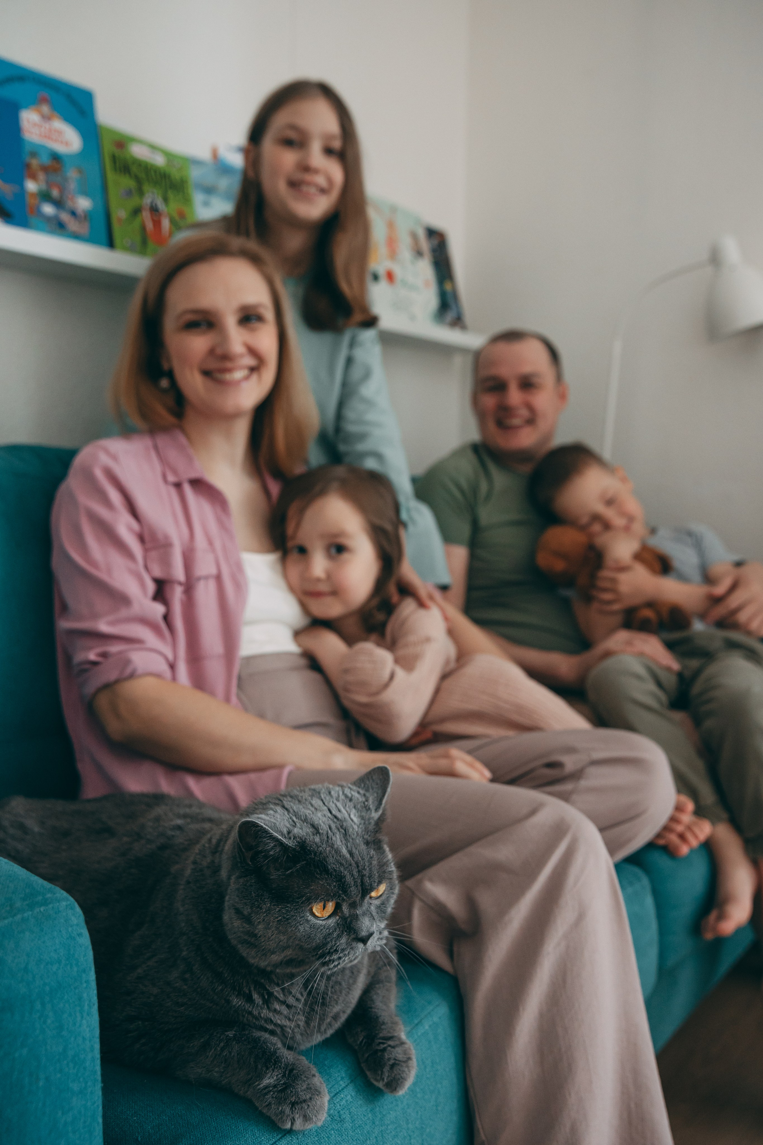 Дома у Вали. Семейный фотограф в Санкт-Петербурге Алиса Мохова