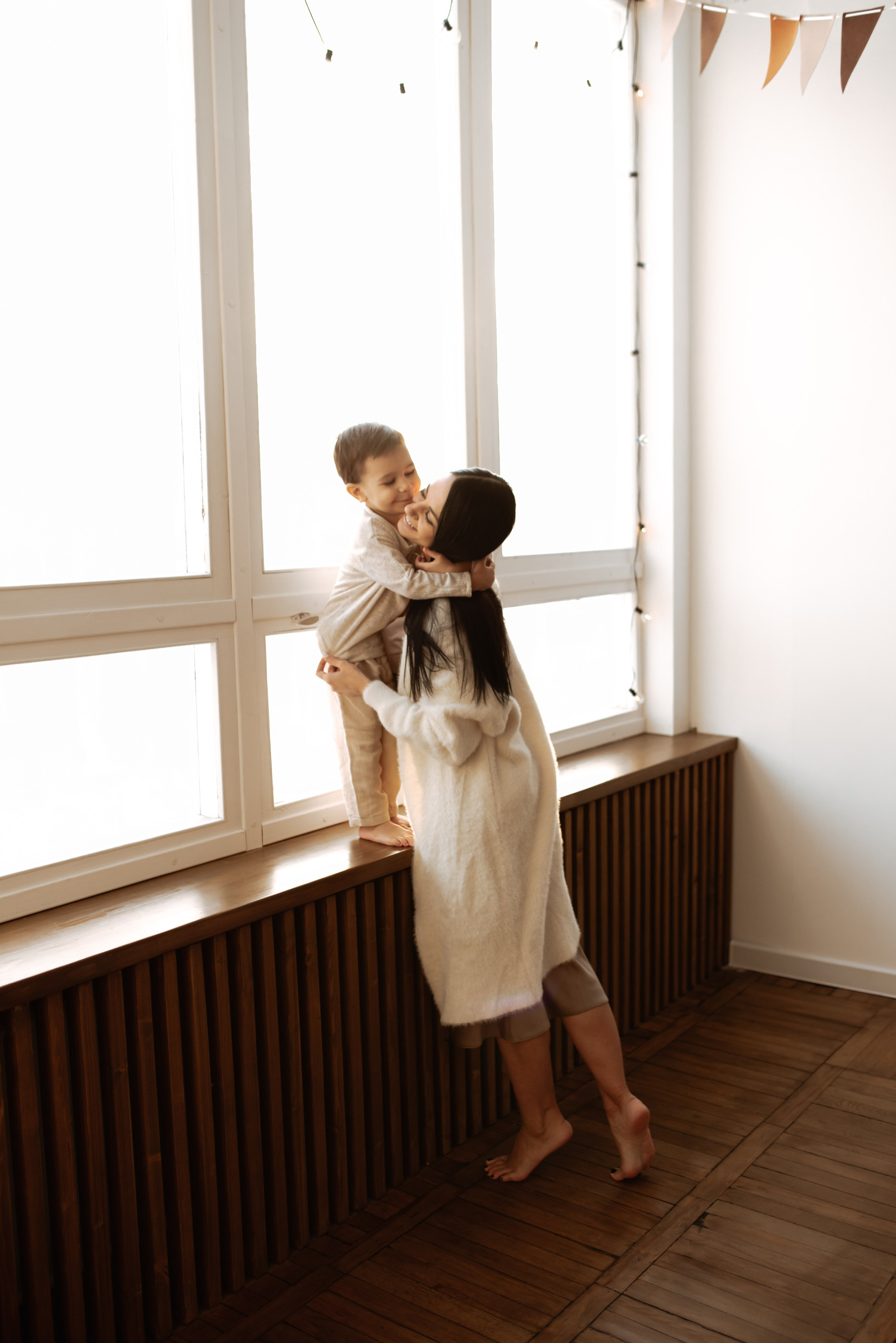 Зимняя студийная. Фотограф Рязань. Семейный Свадебный фотограф